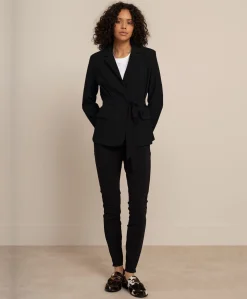 Dames blazer zwart