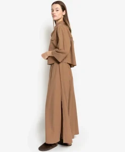 Dames blouse beige