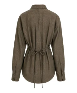 Dames blouse beige