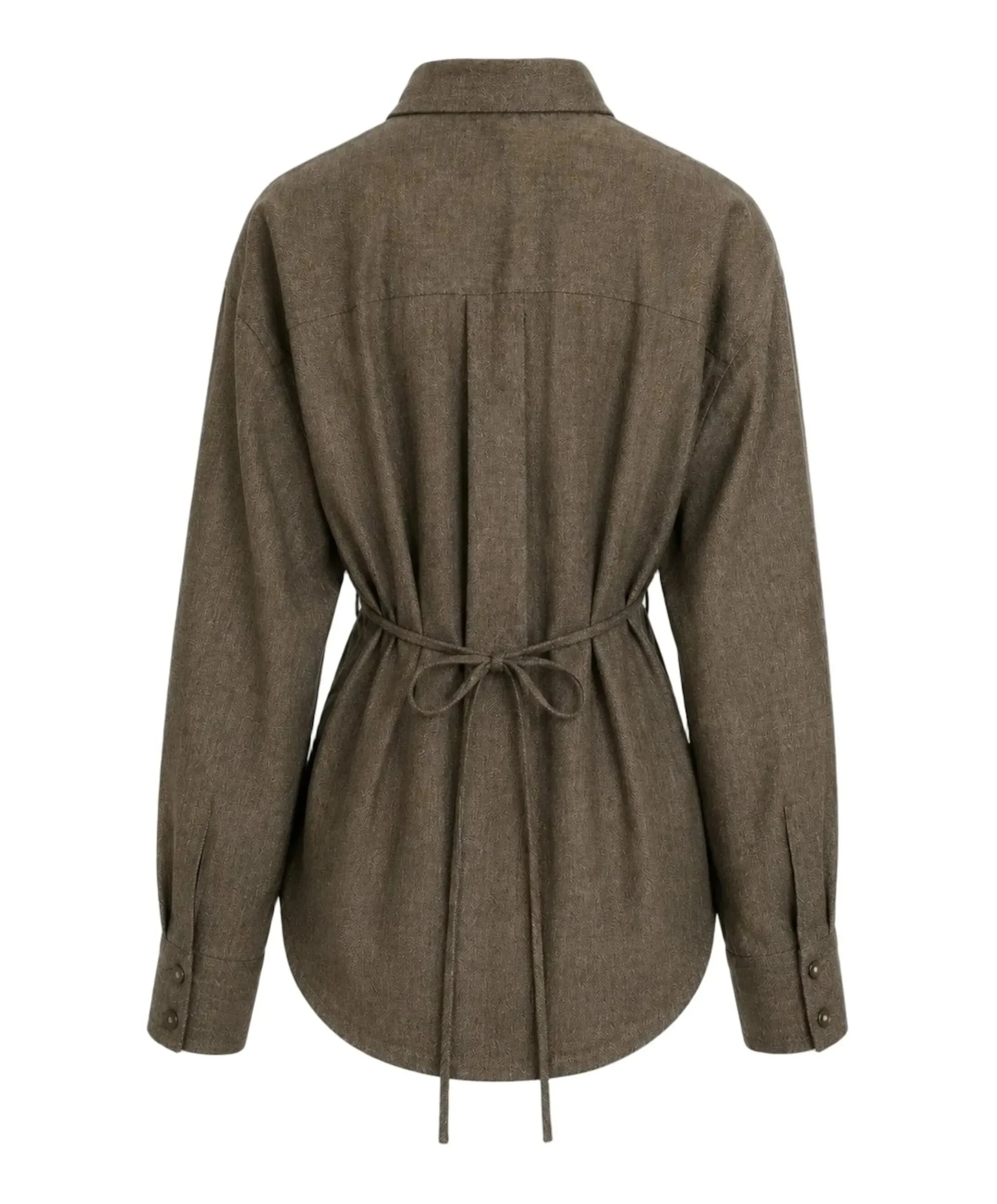 Dames blouse beige