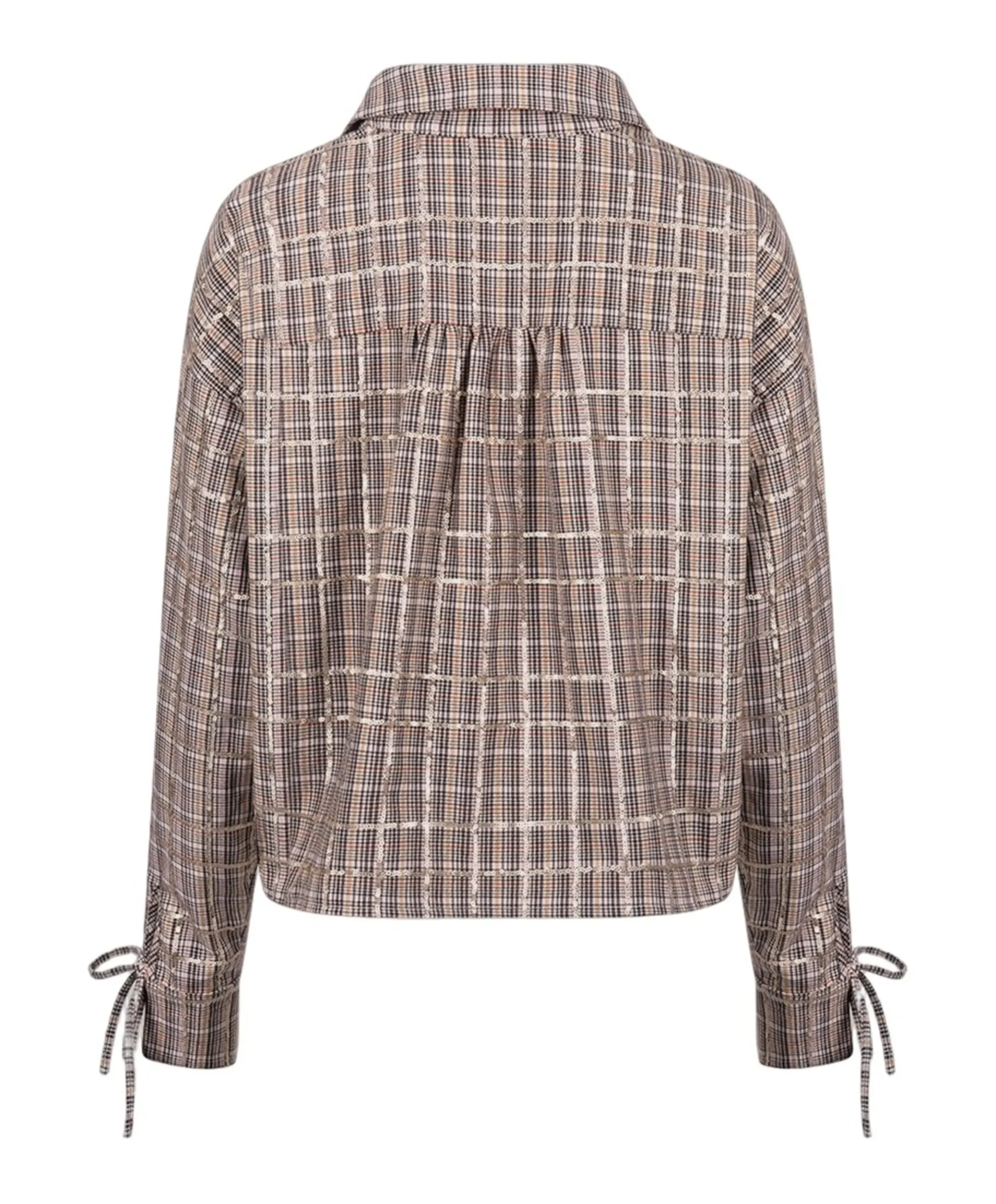Dames blouse beige