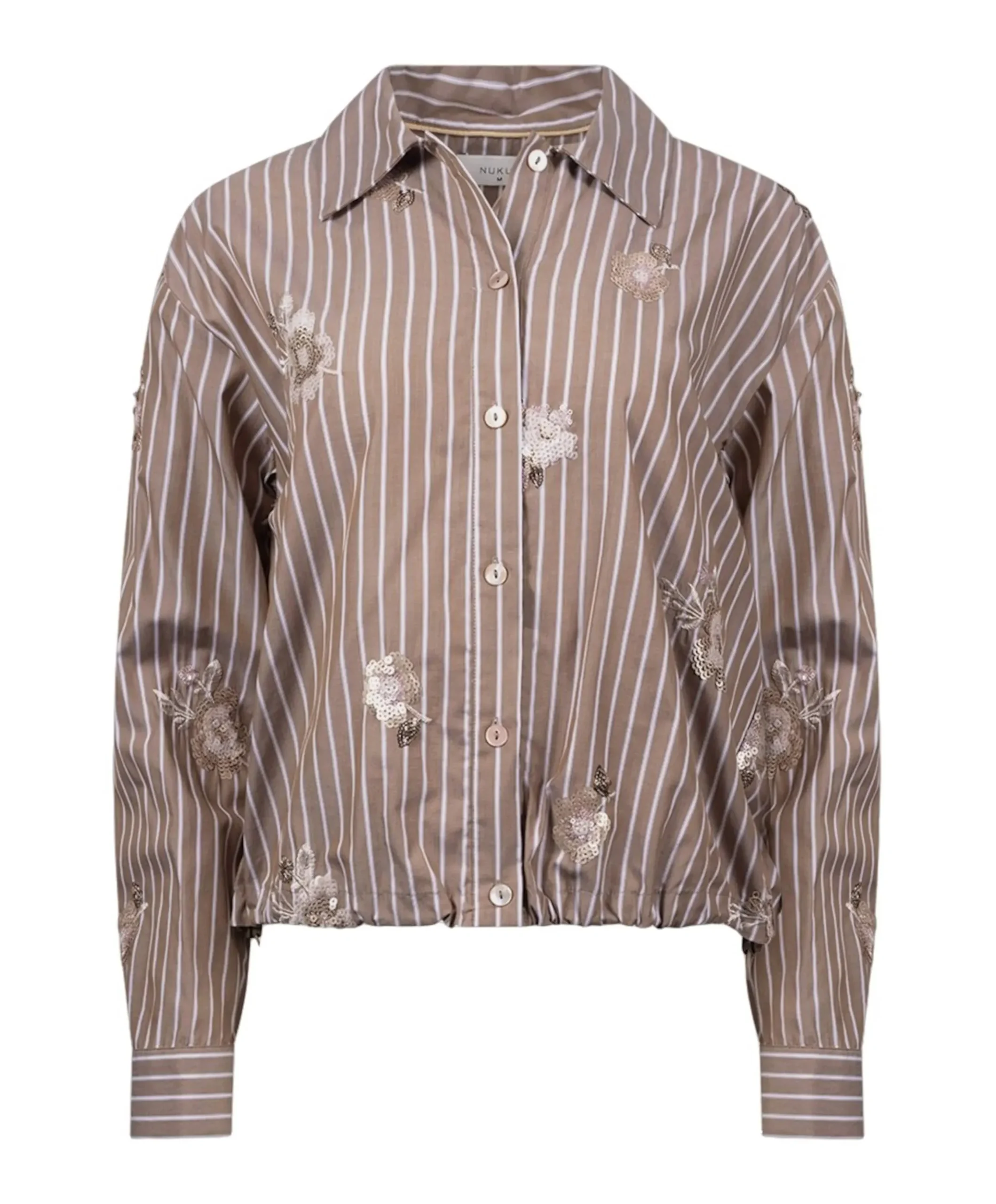 Dames blouse beige
