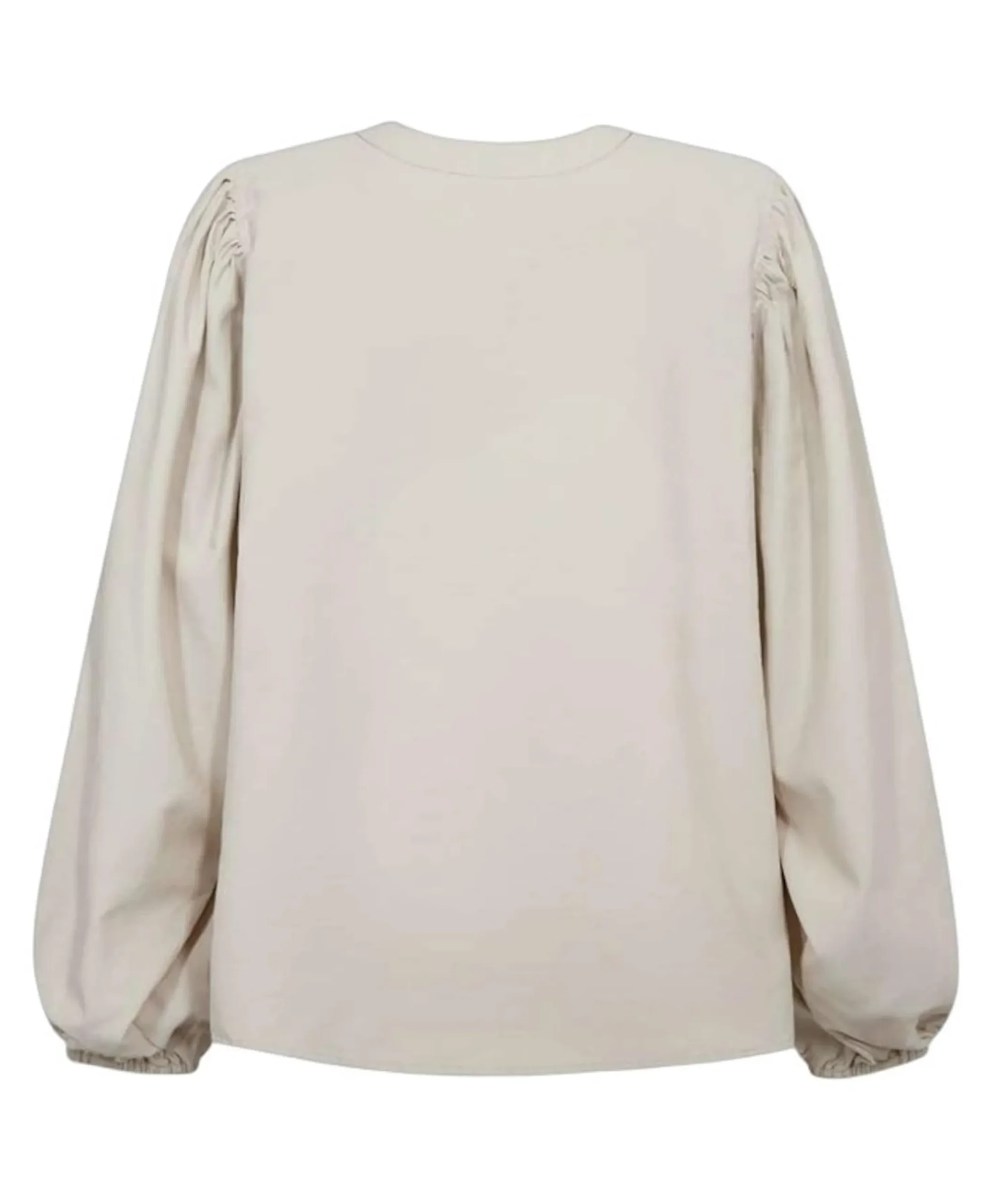 Dames blouse beige
