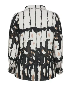 Dames blouse beige