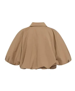 Dames blouse beige