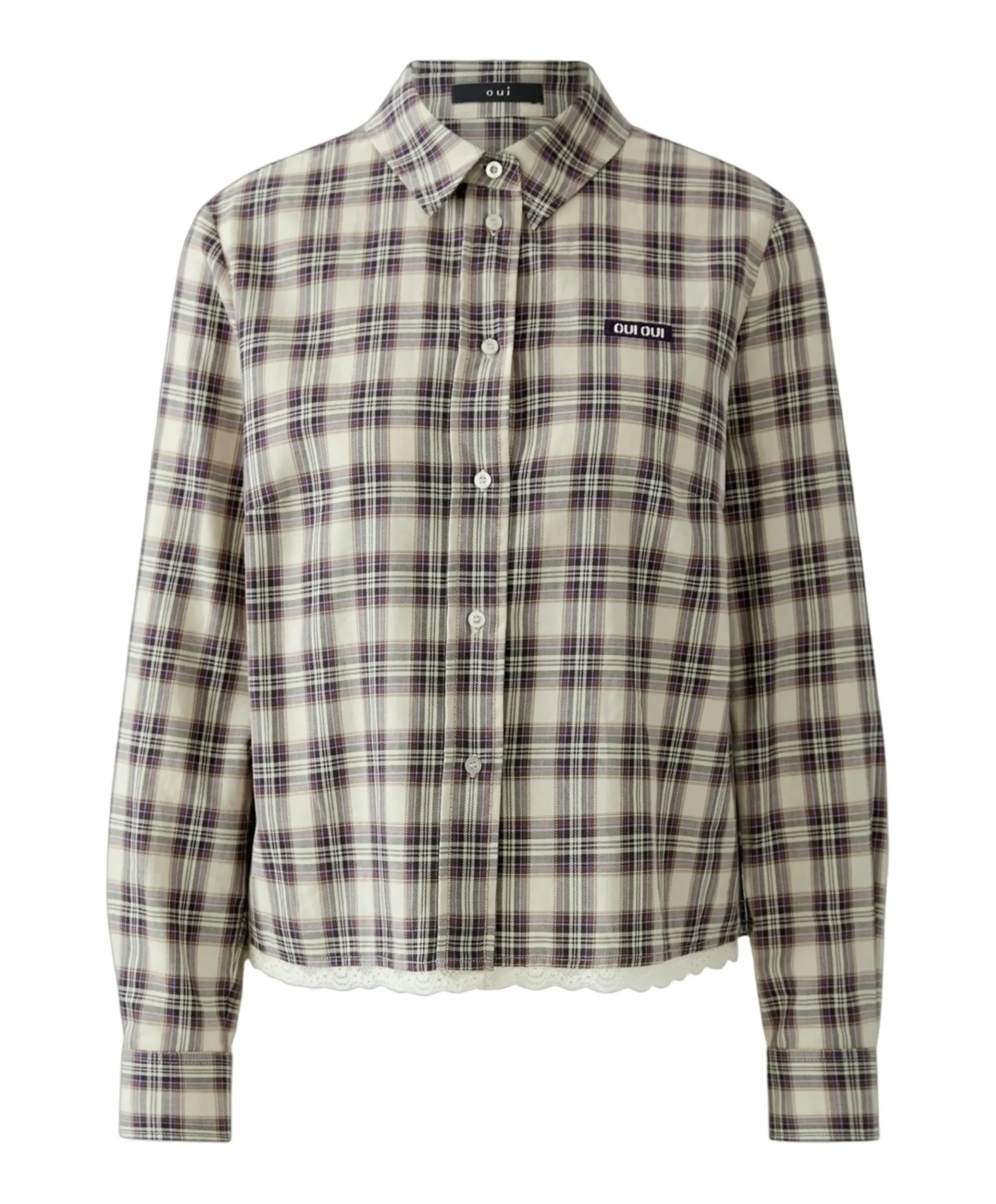 Dames blouse beige