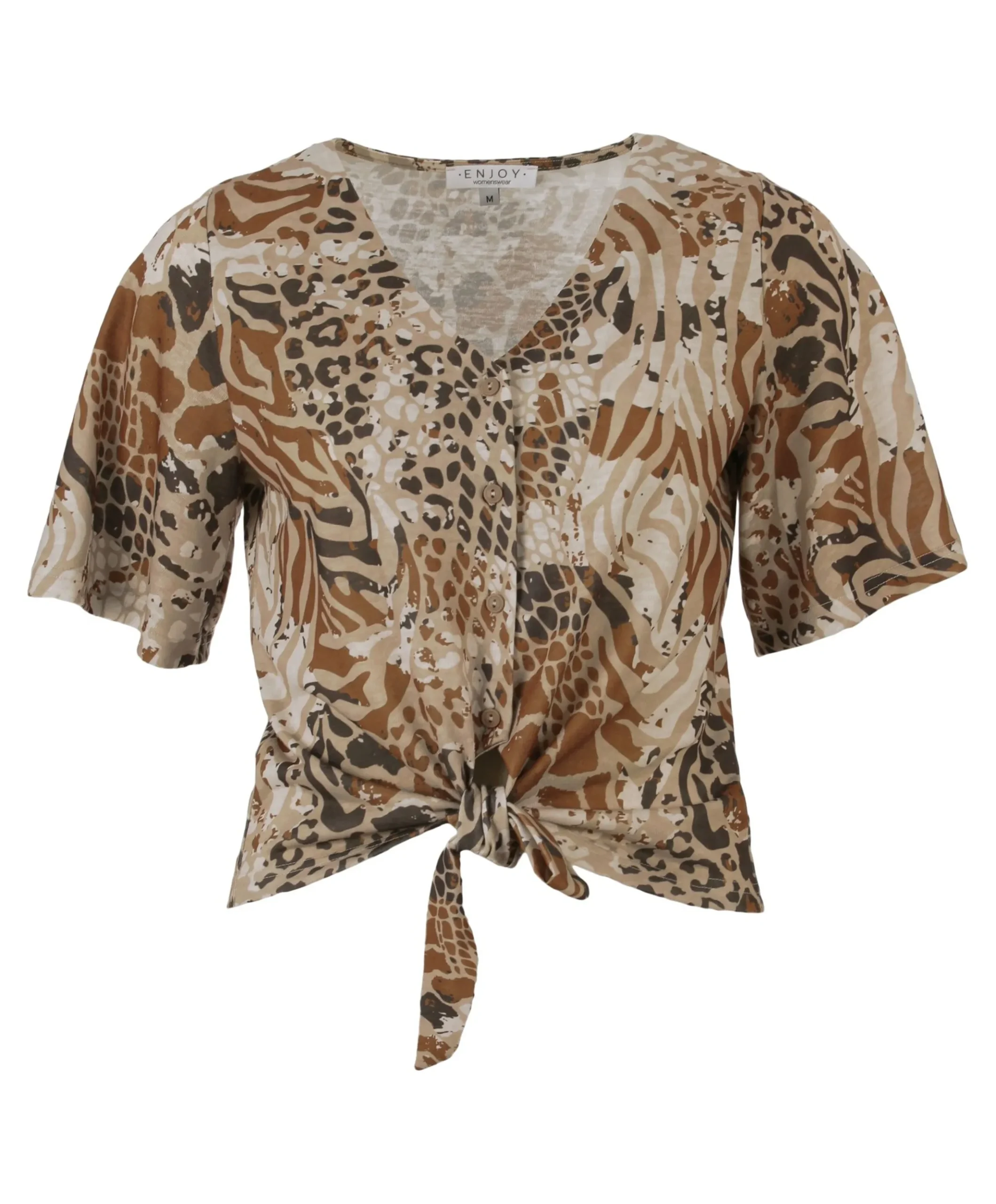 Dames blouse beige