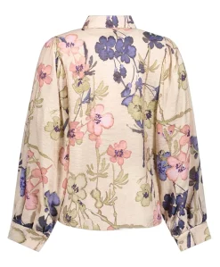 Dames blouse beige