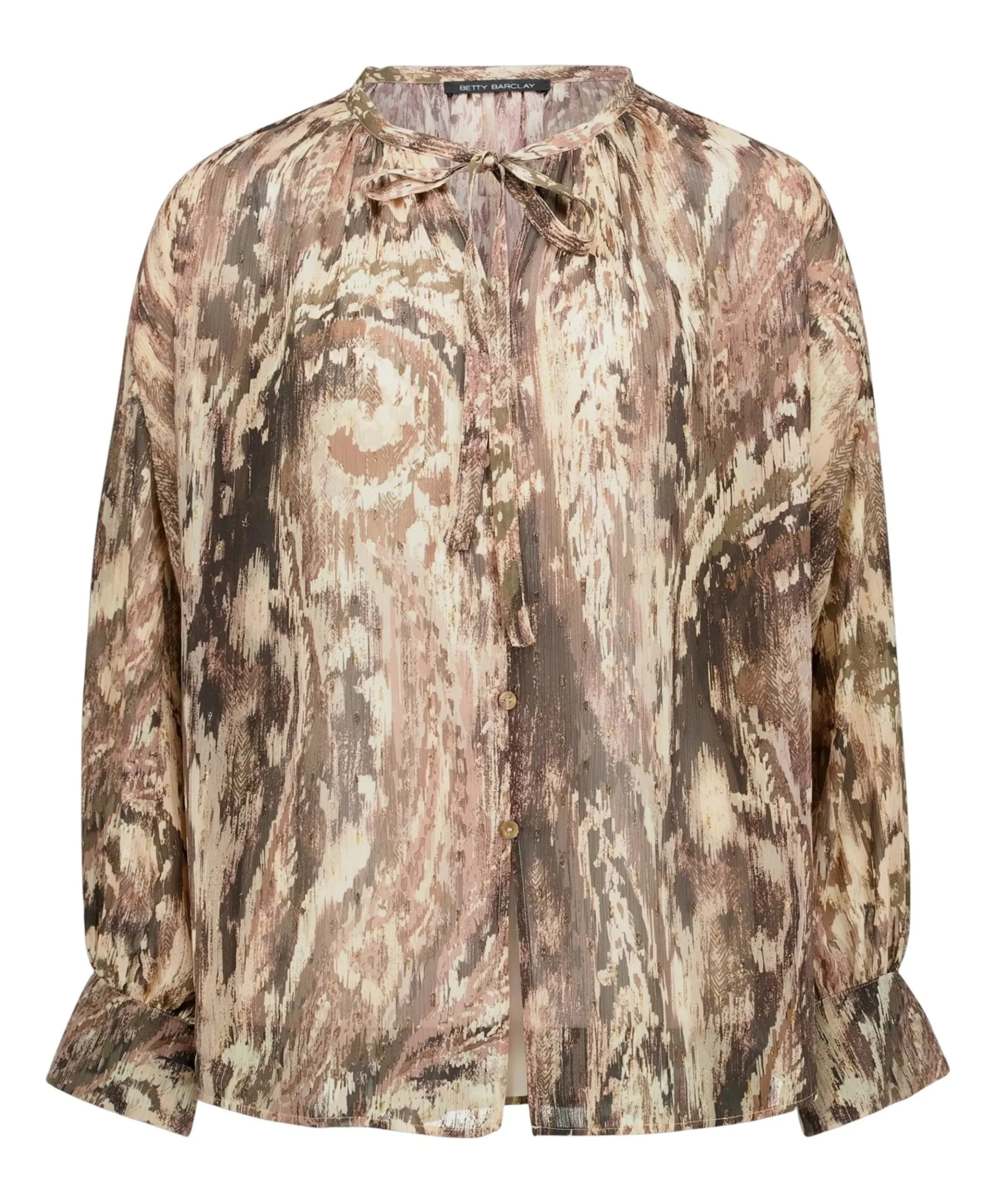 Dames blouse beige