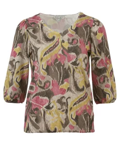 Dames blouse beige