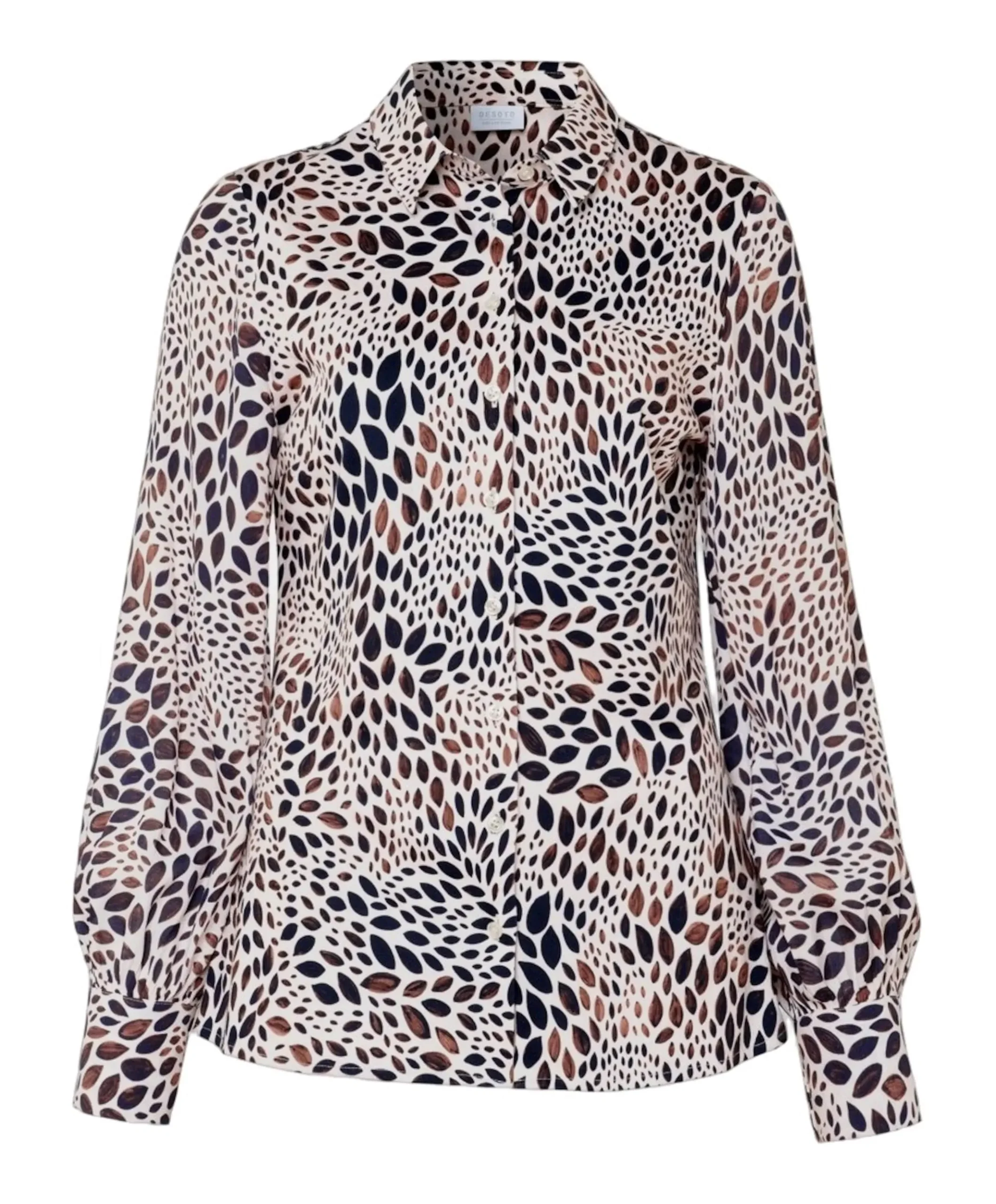 Dames blouse beige