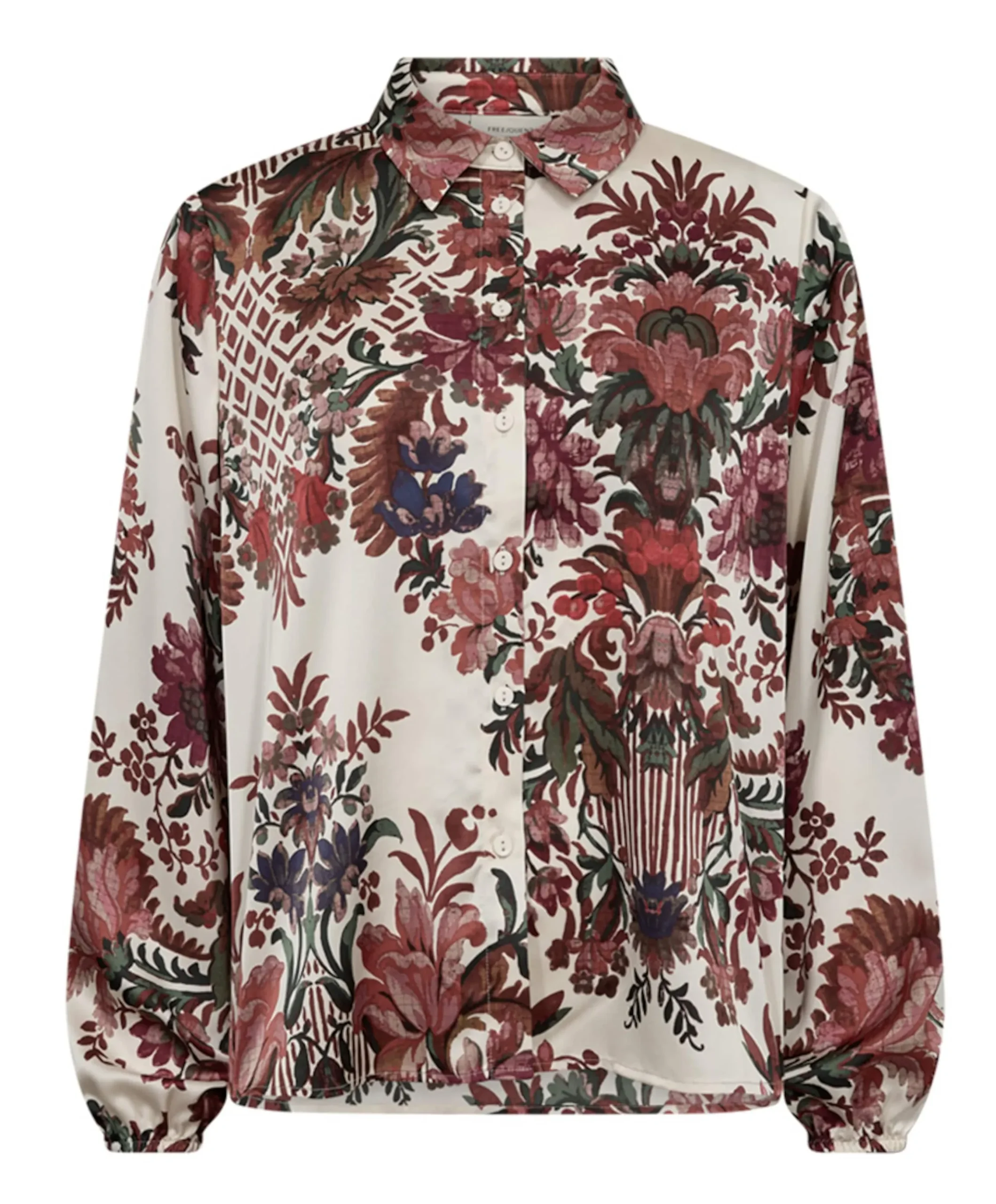 Dames blouse beige