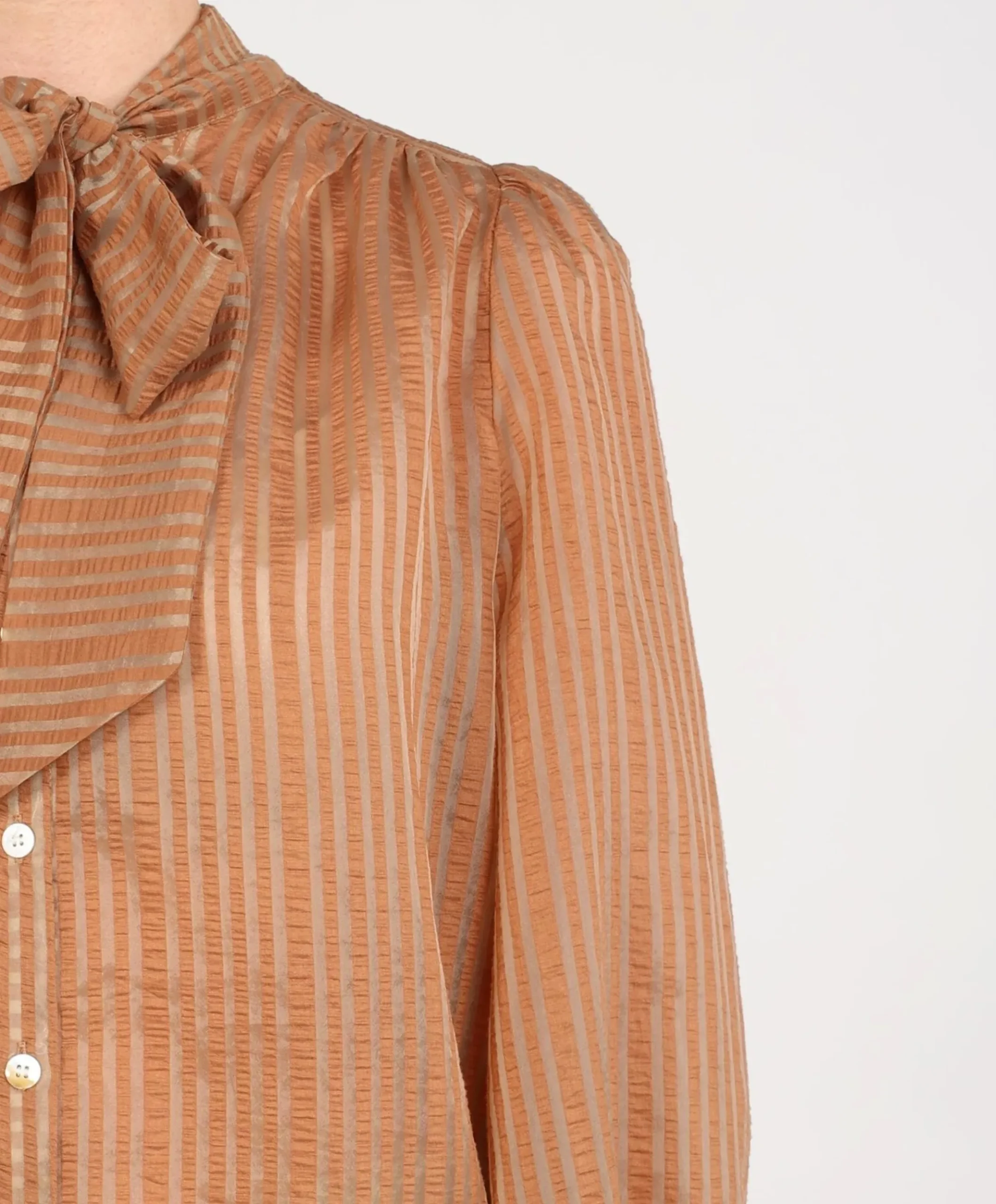 Dames blouse beige