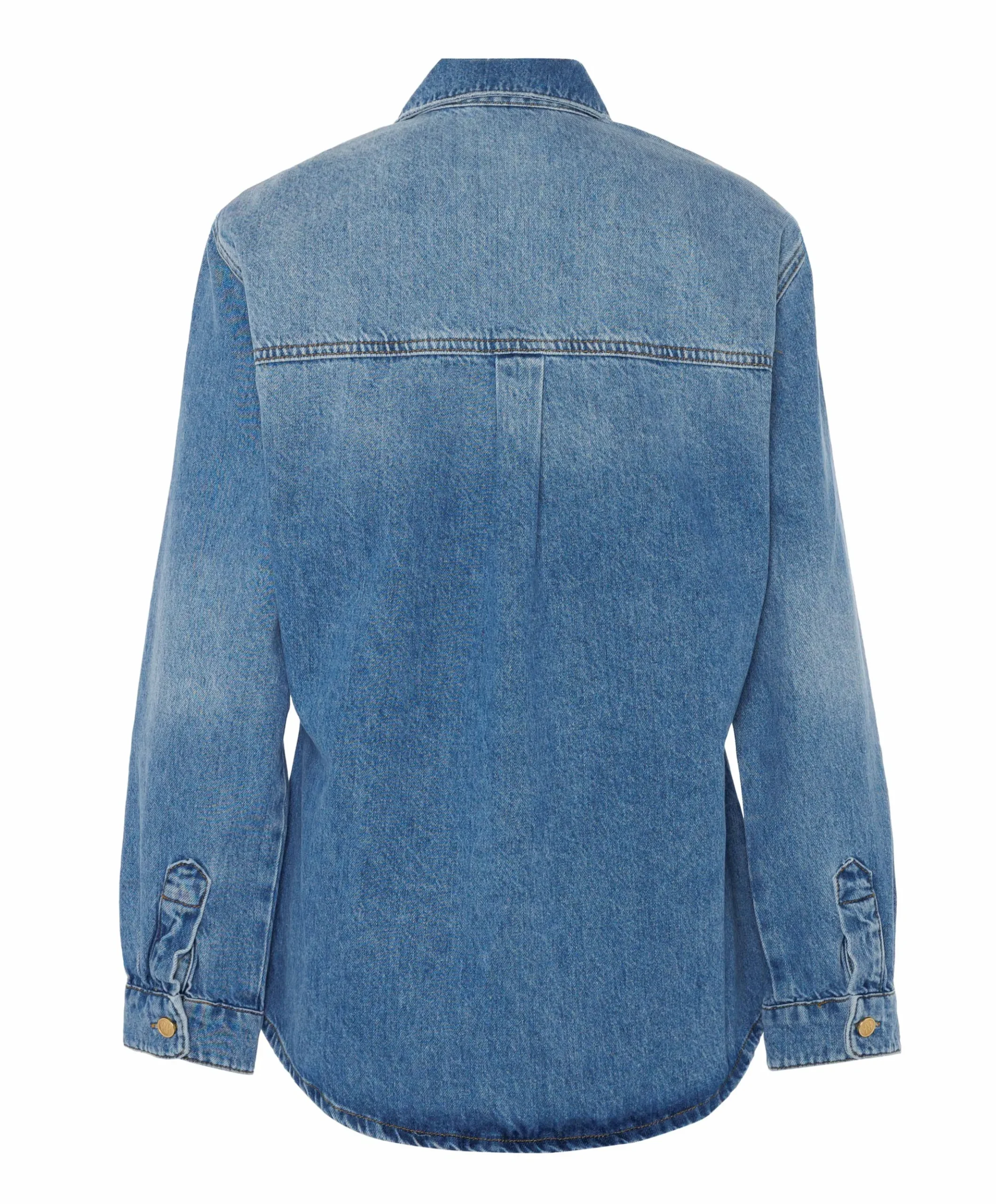 Dames blouse blauw