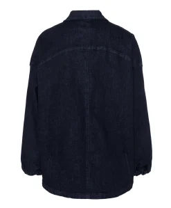 Dames blouse blauw