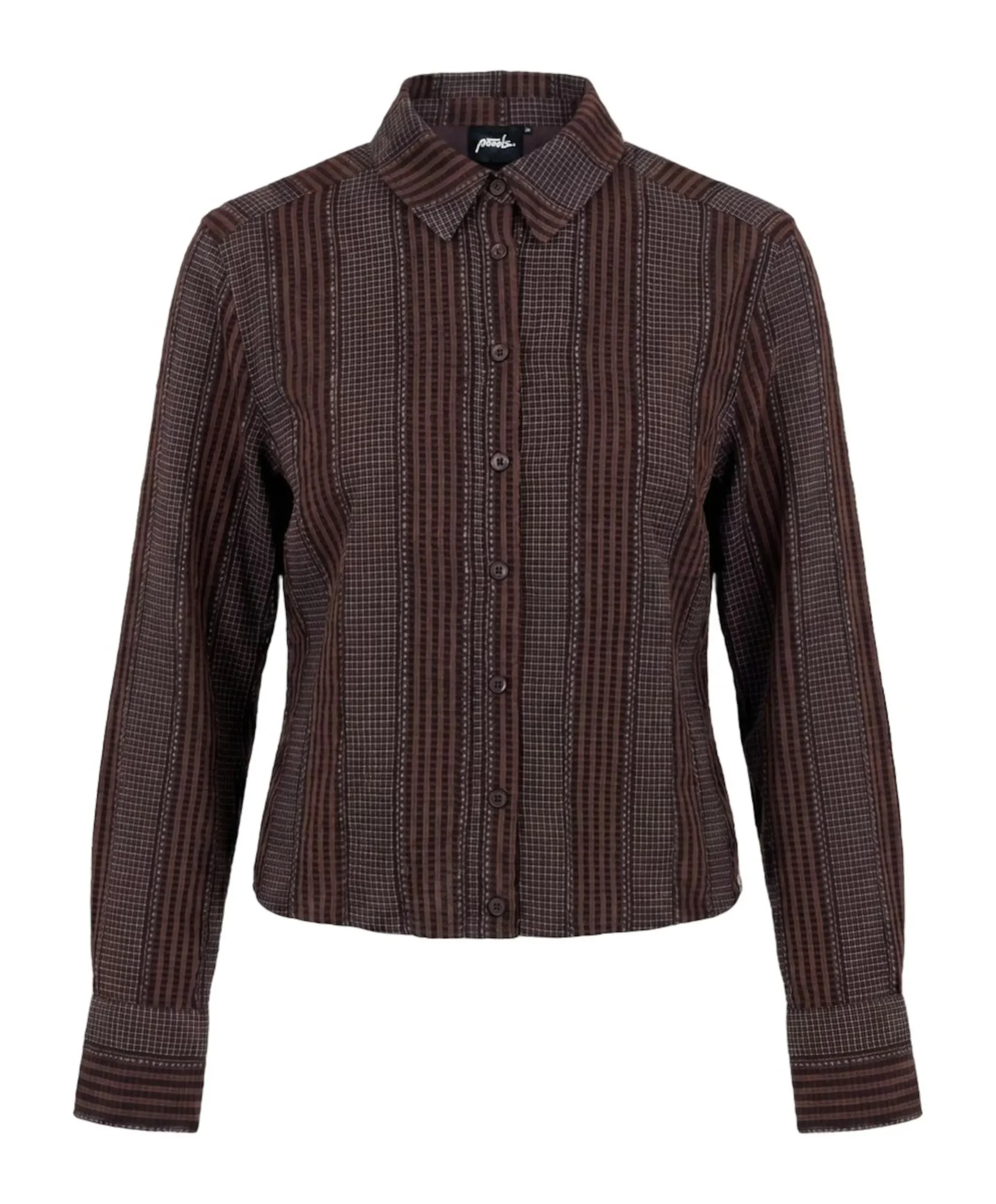 Dames blouse blauw