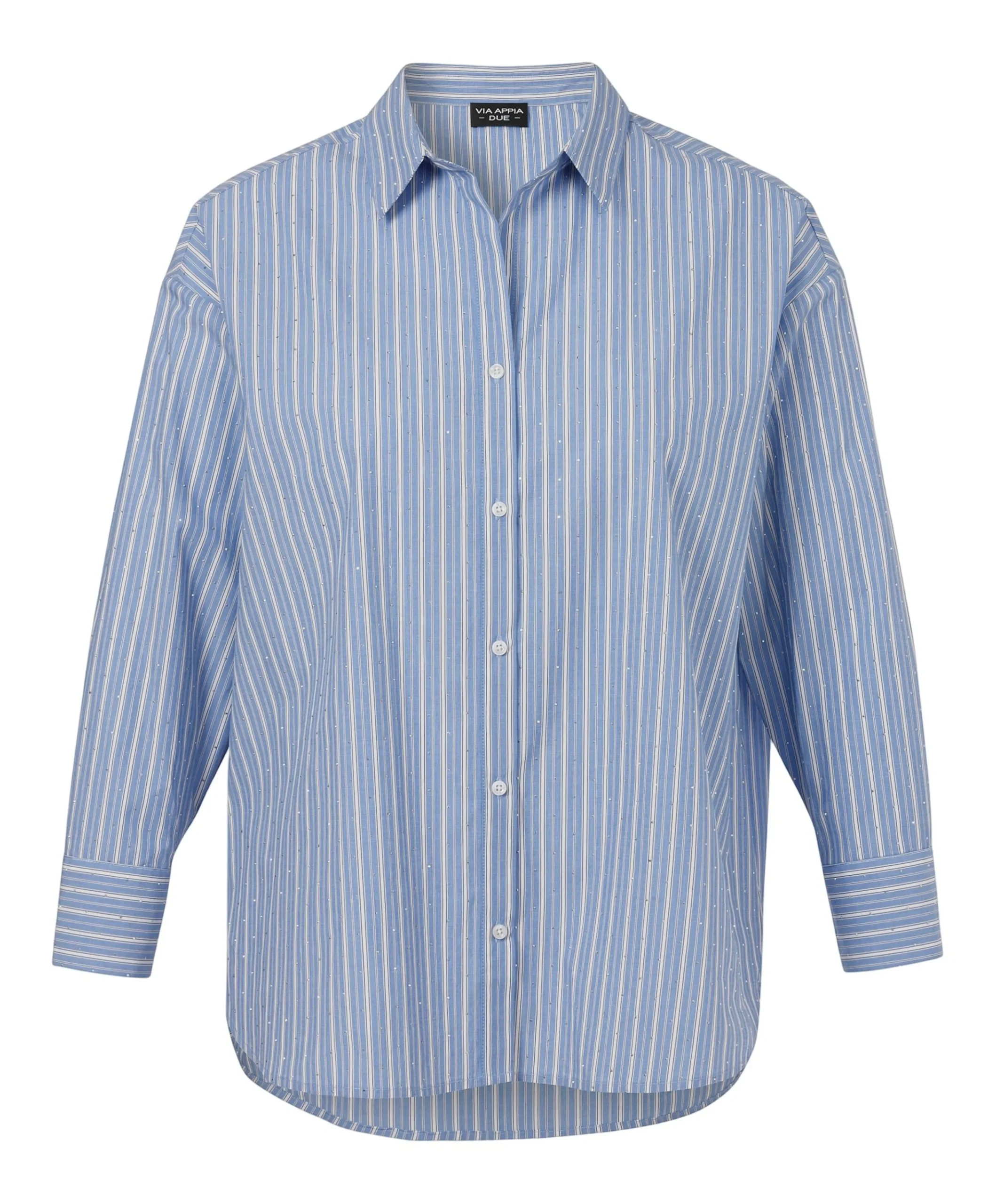 Dames blouse blauw