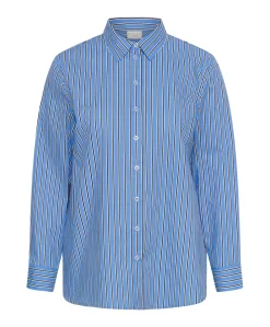 Dames blouse blauw