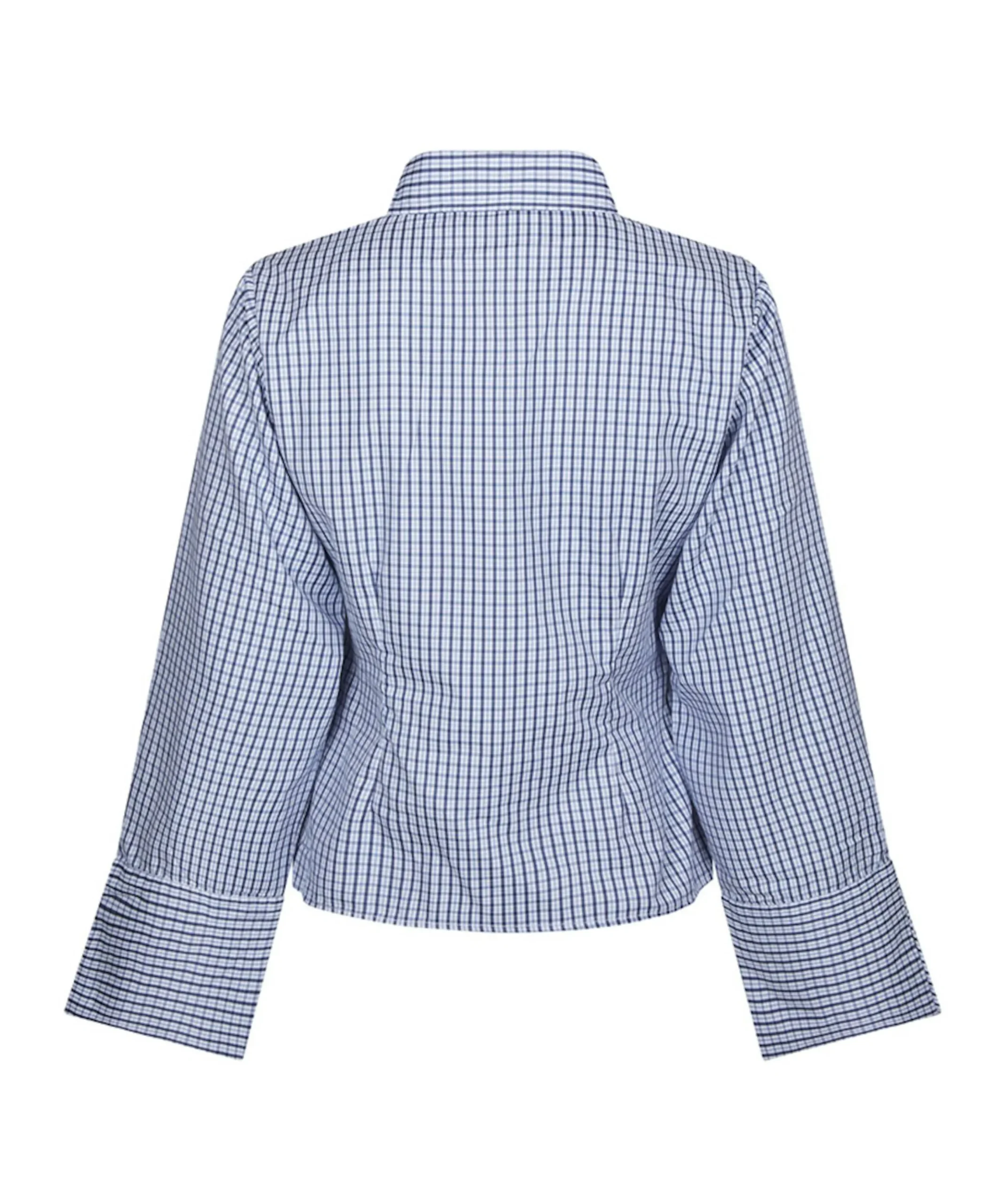 Dames blouse blauw