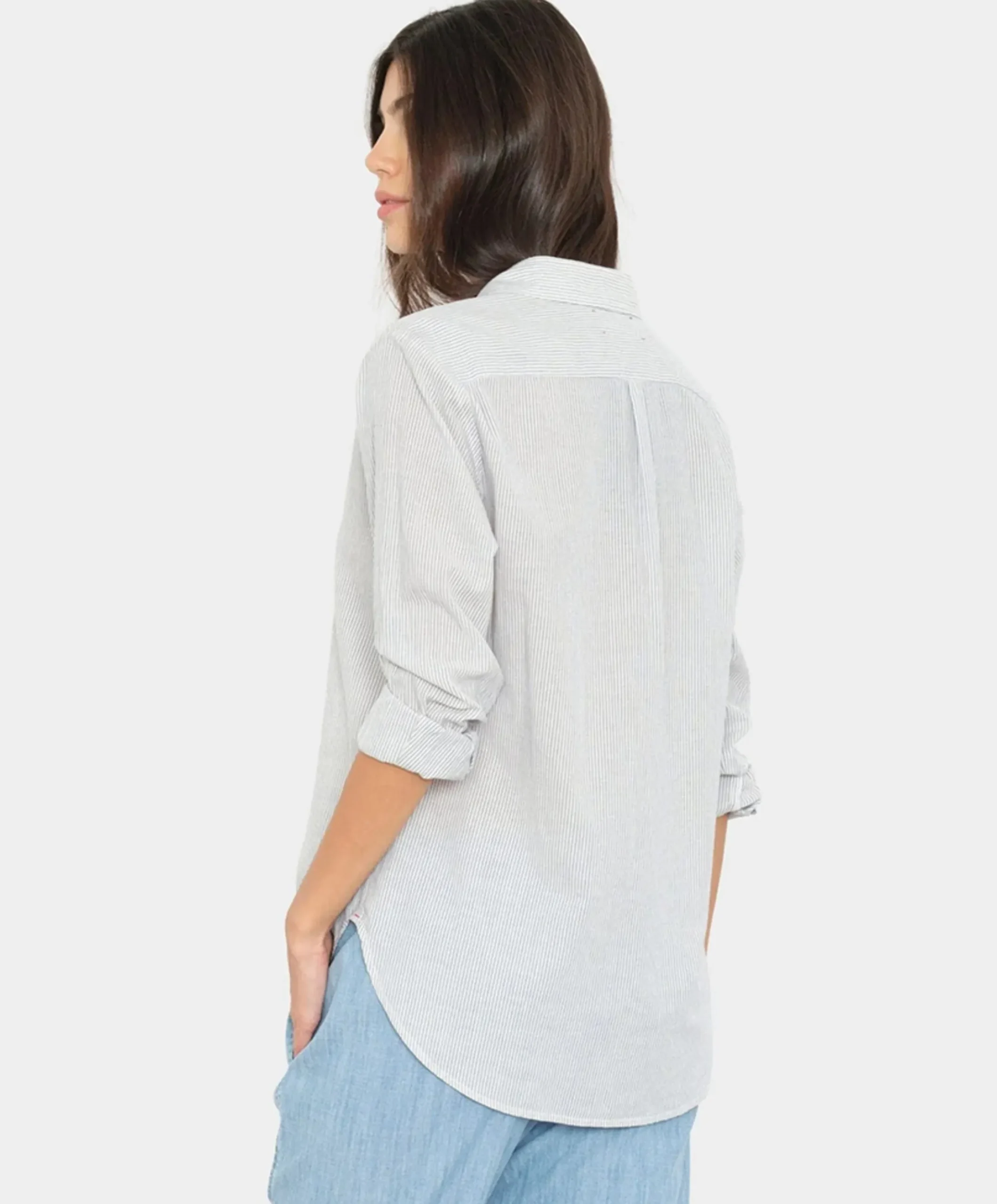 Dames blouse blauw