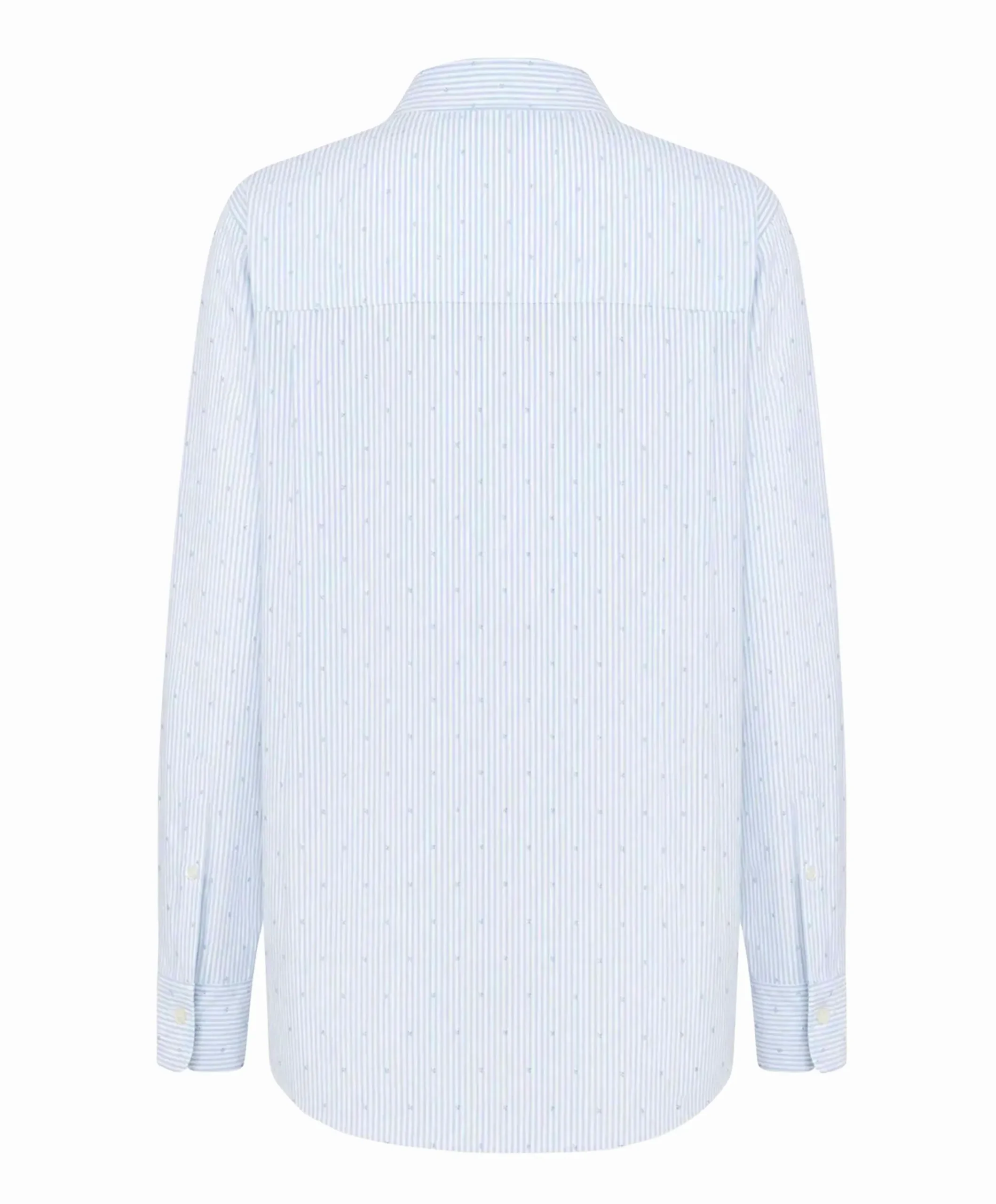 Dames blouse blauw