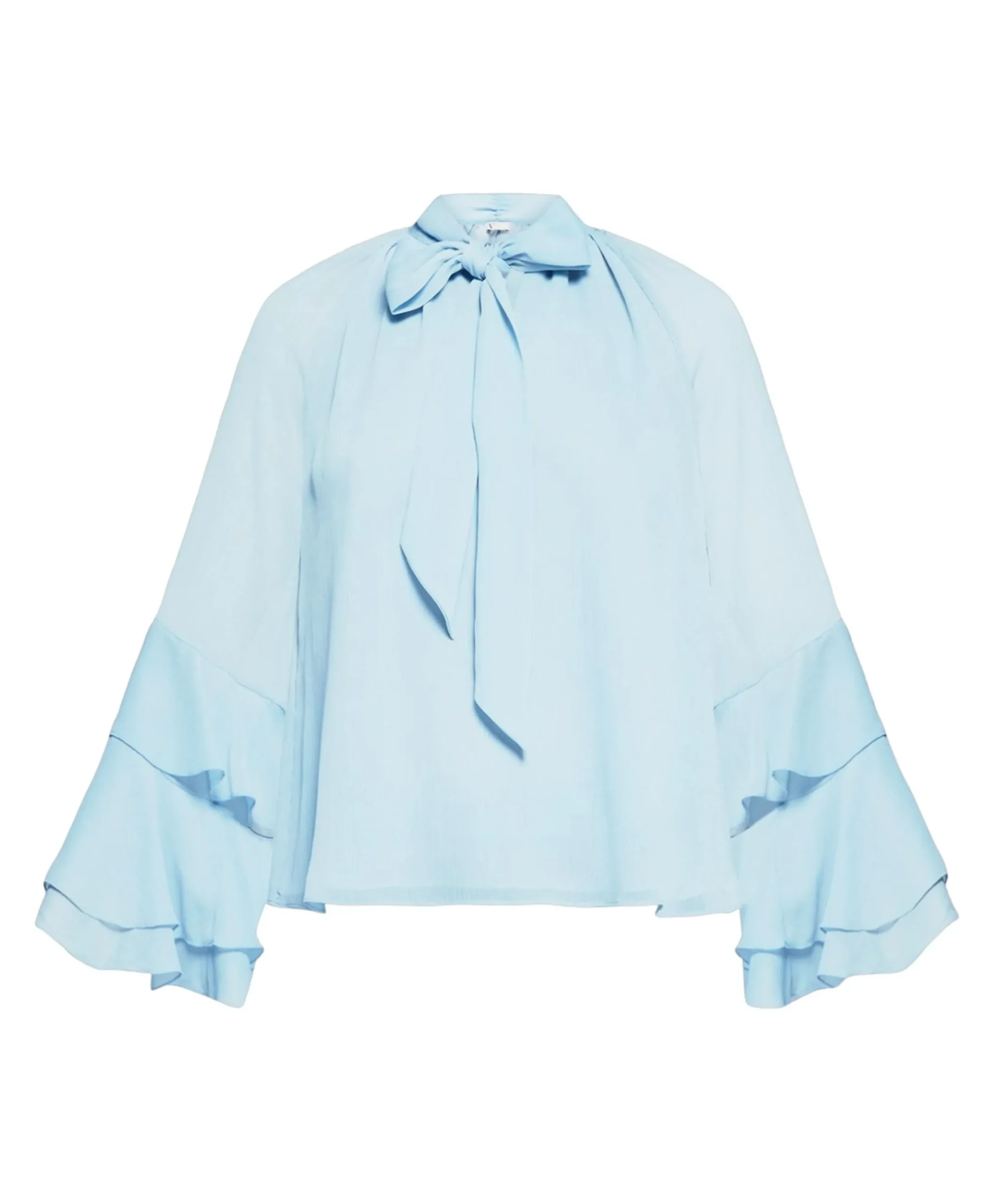 Dames blouse blauw