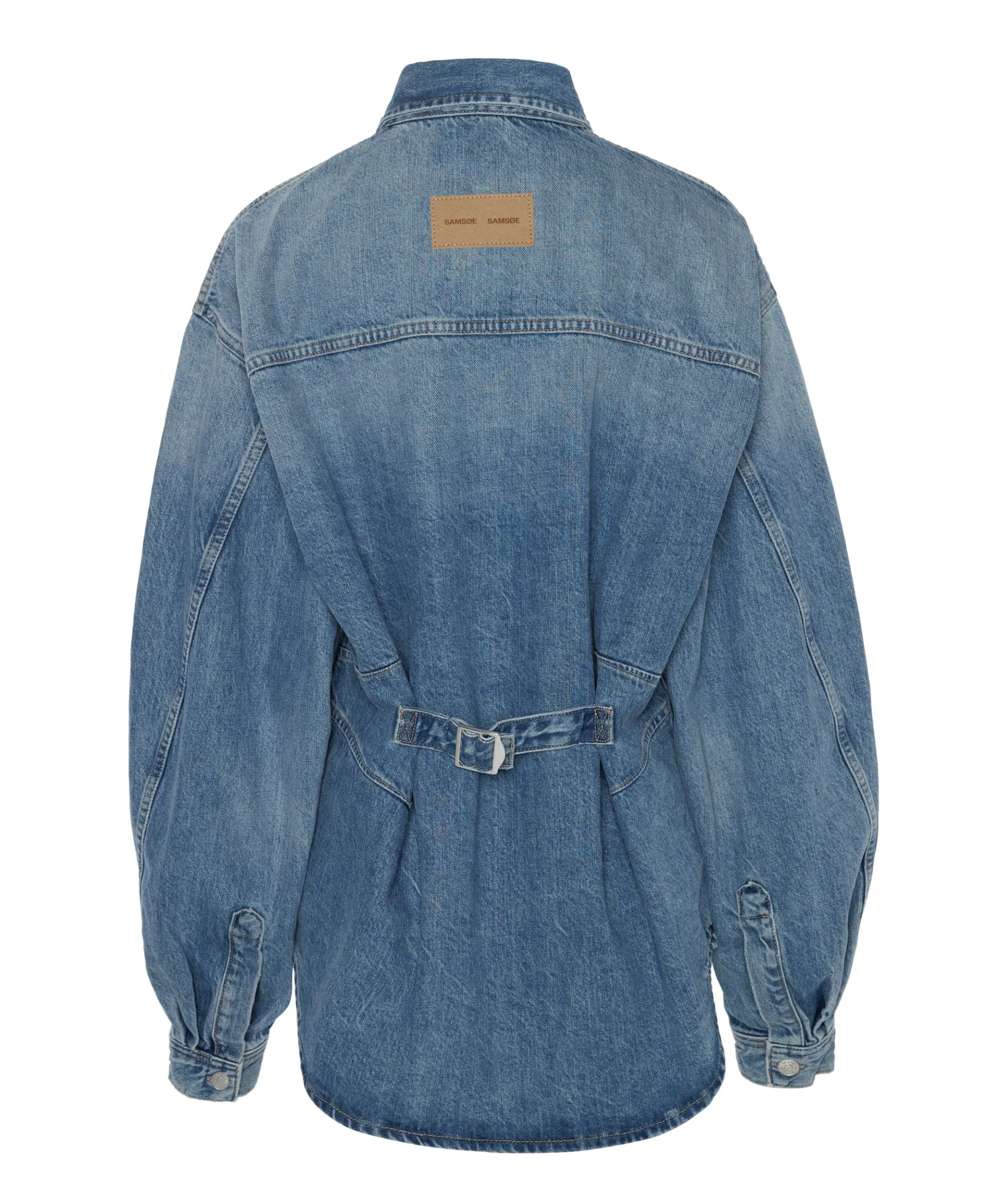 Dames blouse blauw