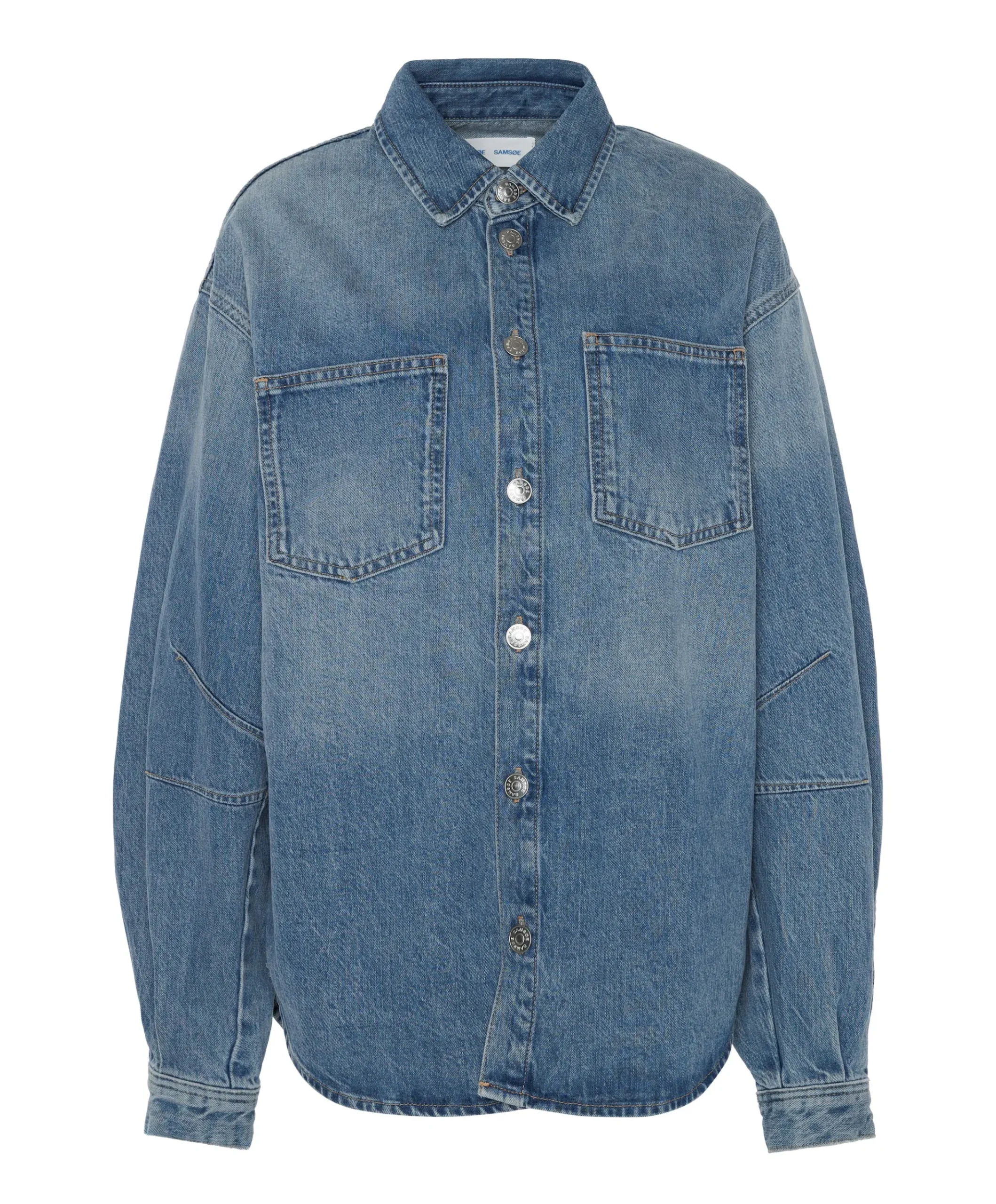 Dames blouse blauw