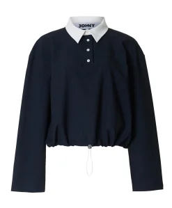 Dames blouse blauw