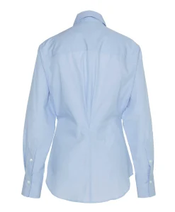 Dames blouse blauw