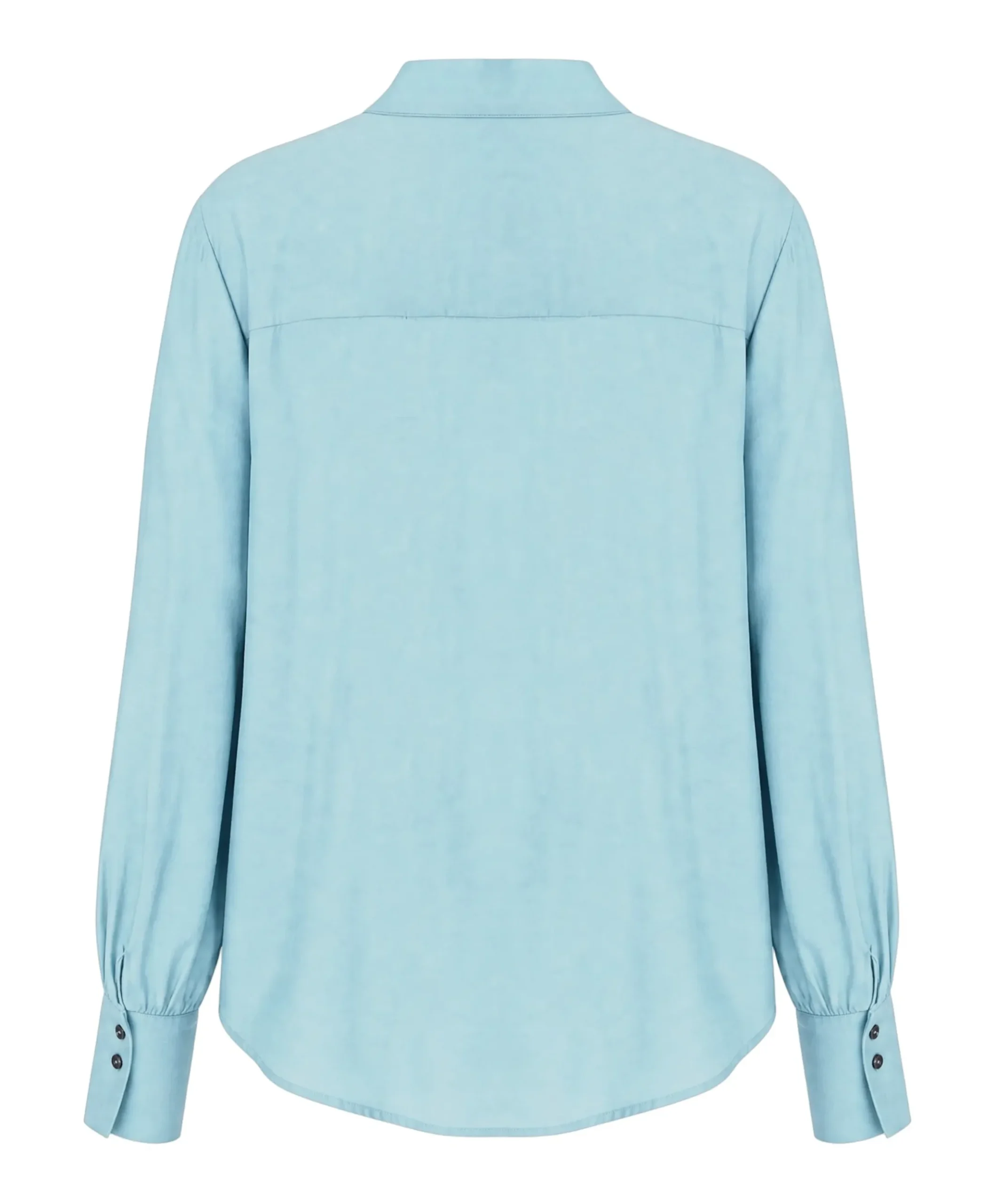 Dames blouse blauw