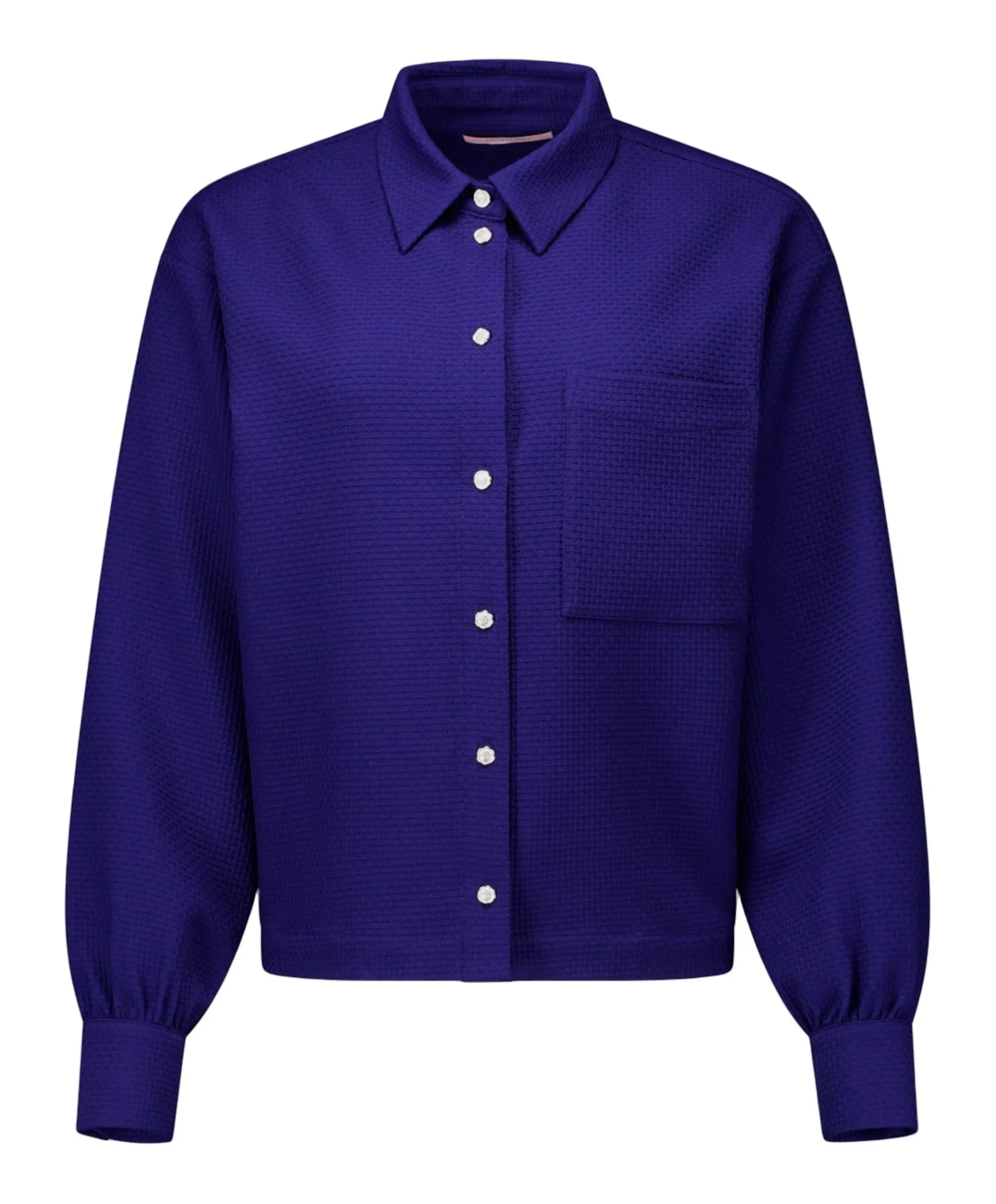 Dames blouse blauw