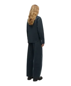 Dames blouse blauw