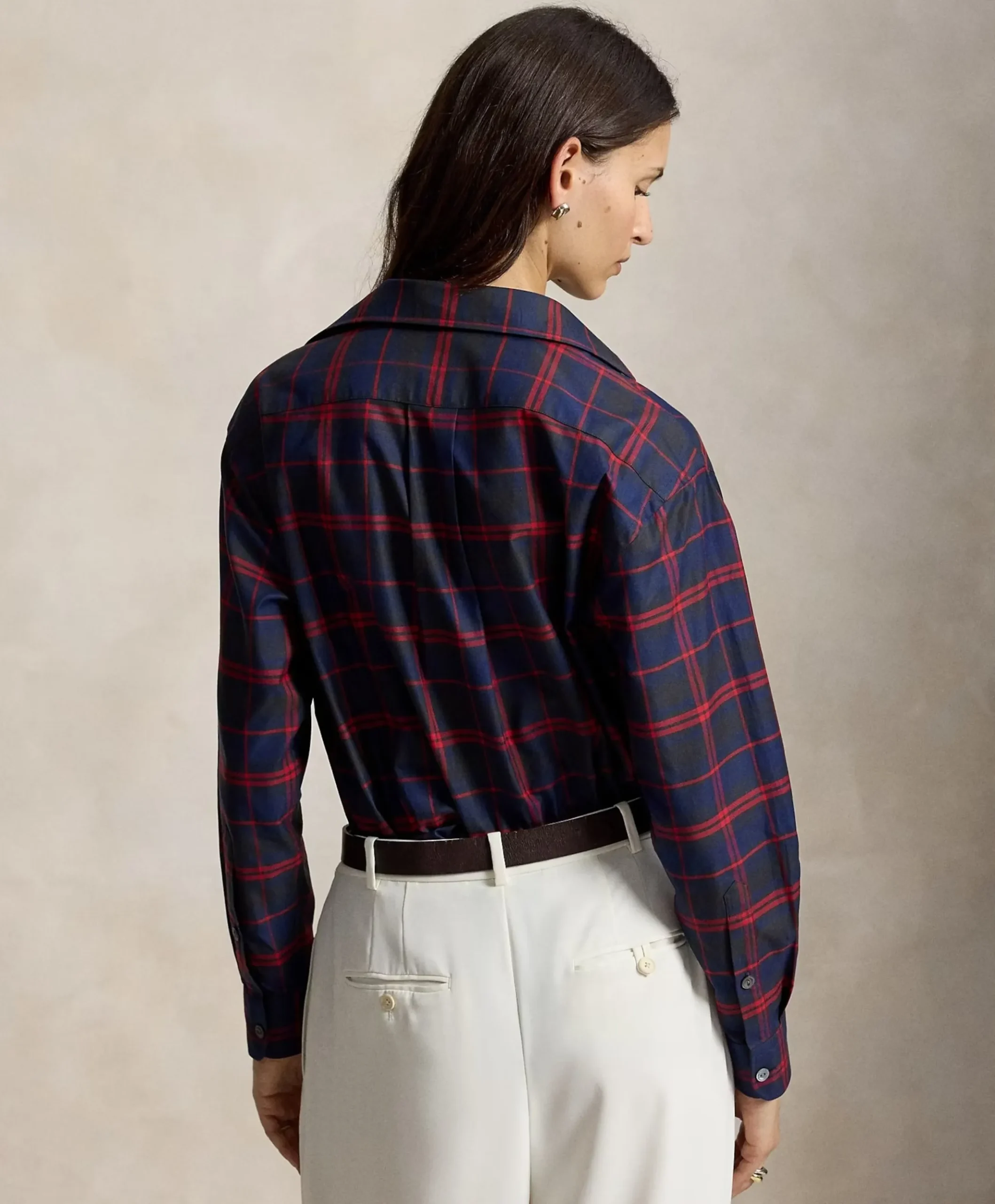 Dames blouse blauw