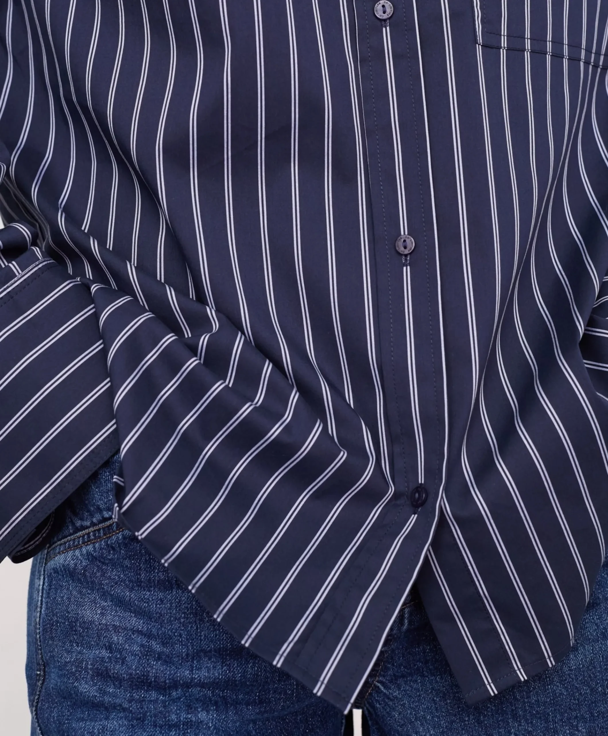 Dames blouse blauw