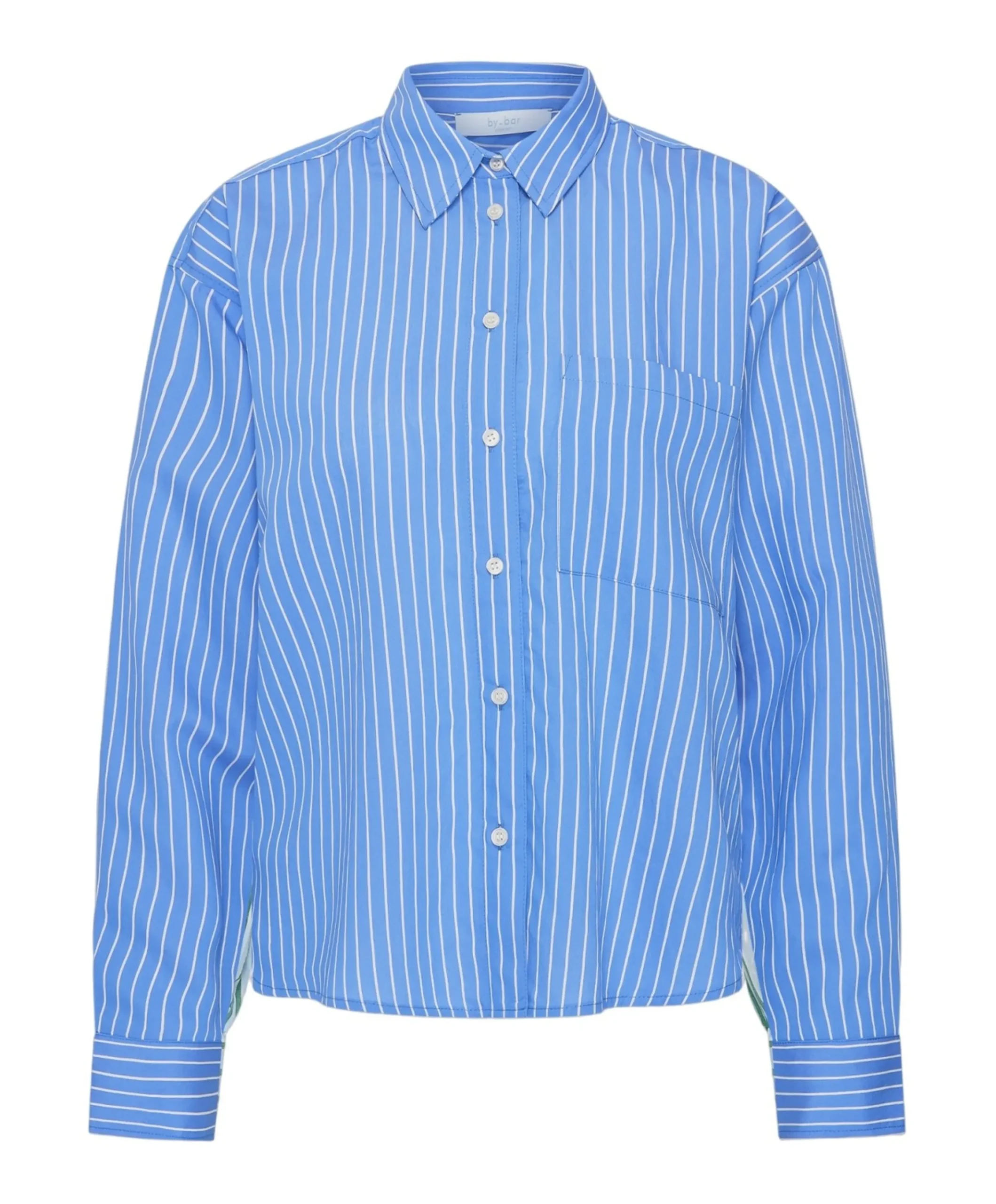 Dames blouse blauw
