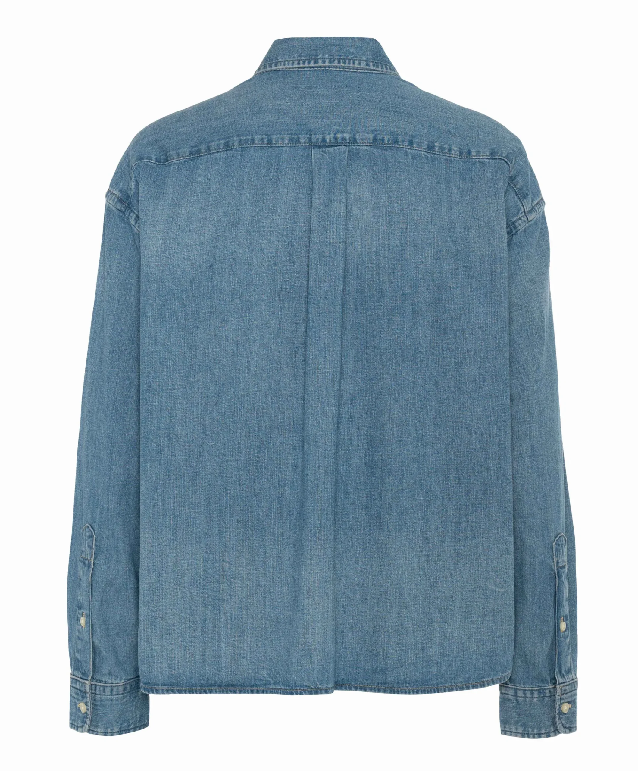 Dames blouse blauw