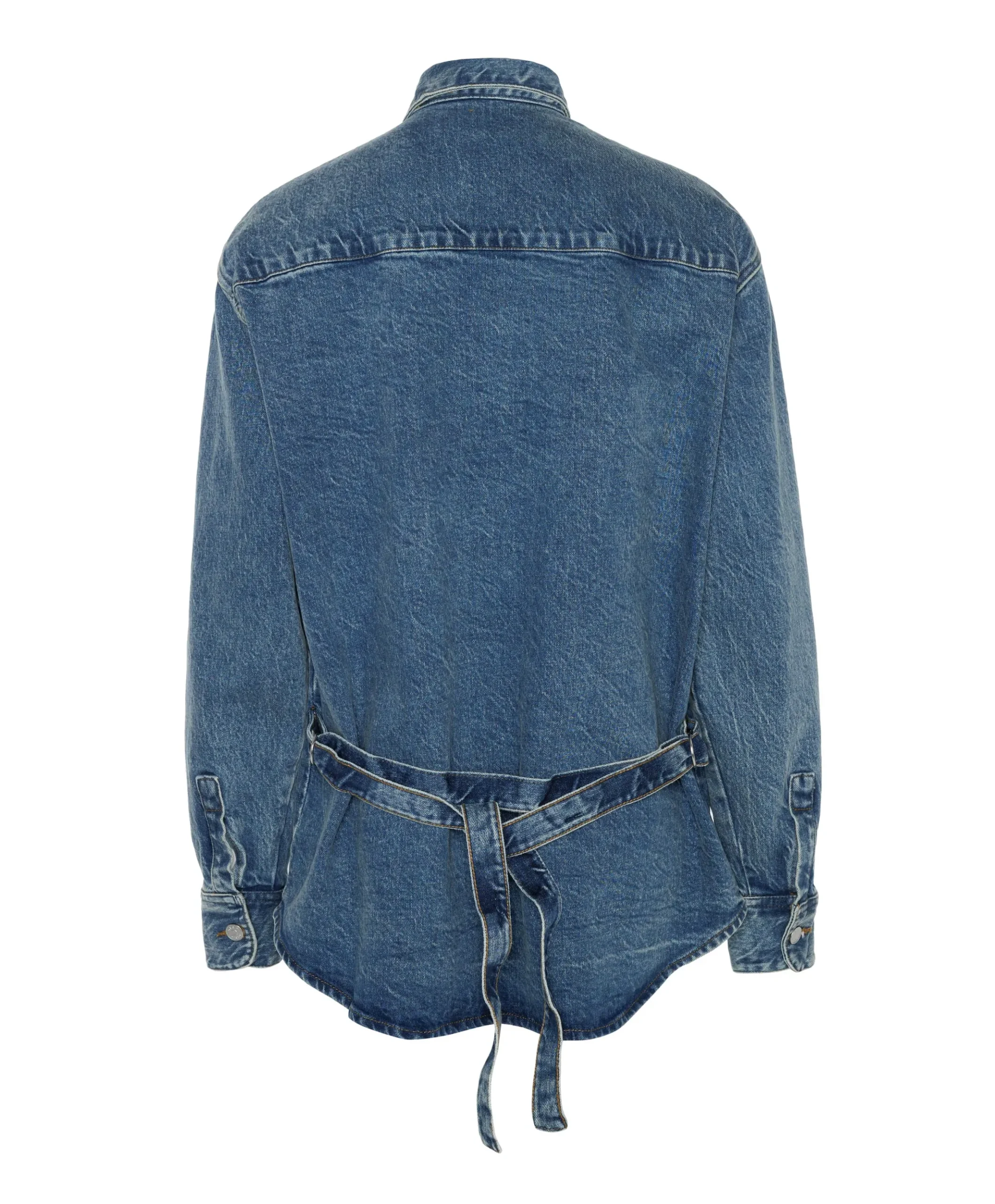 Dames blouse blauw