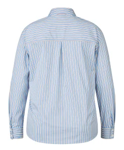 Dames blouse blauw