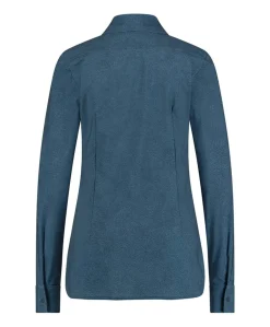 Dames blouse blauw