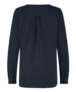 Dames blouse blauw