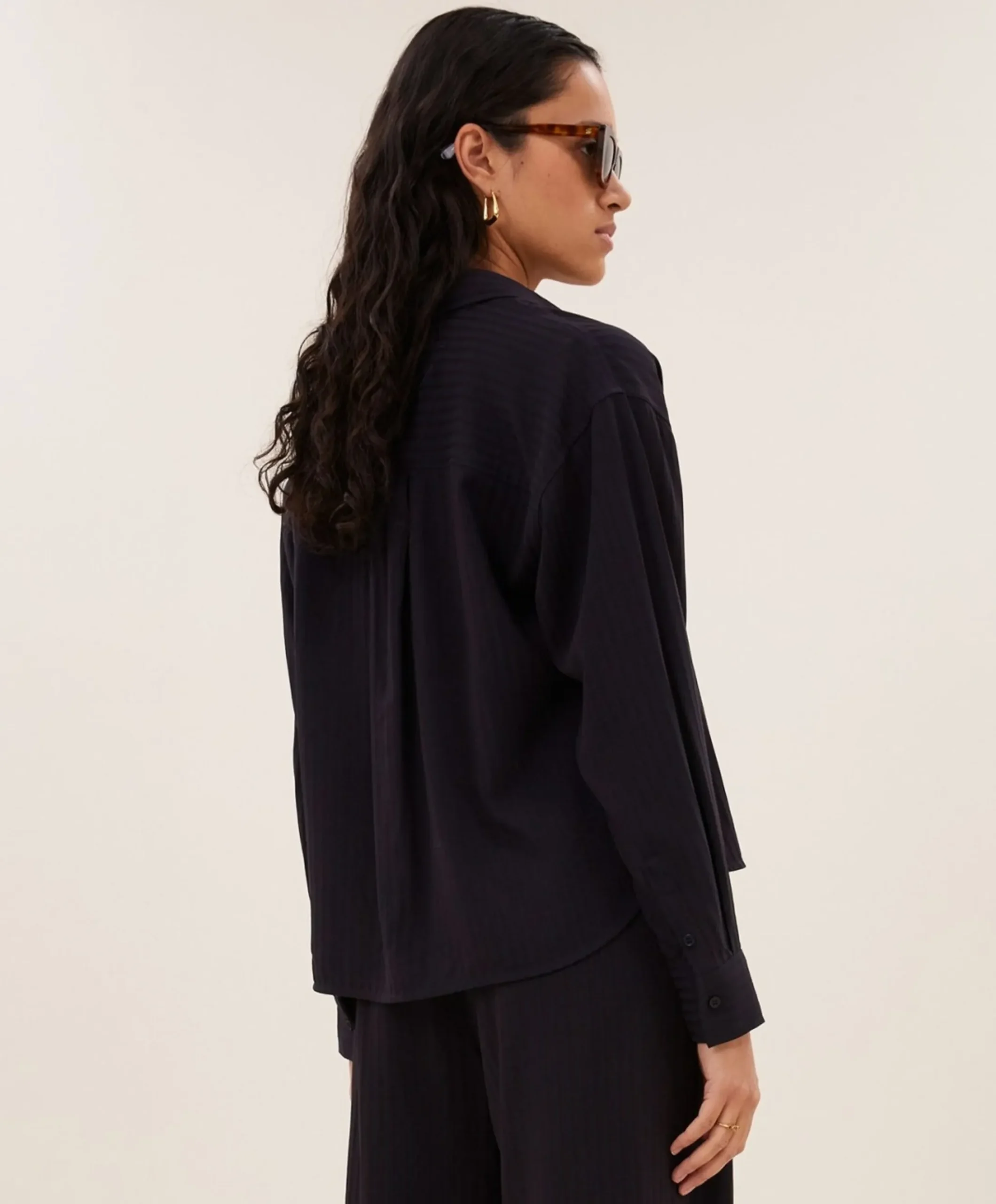 Dames blouse bordeaux