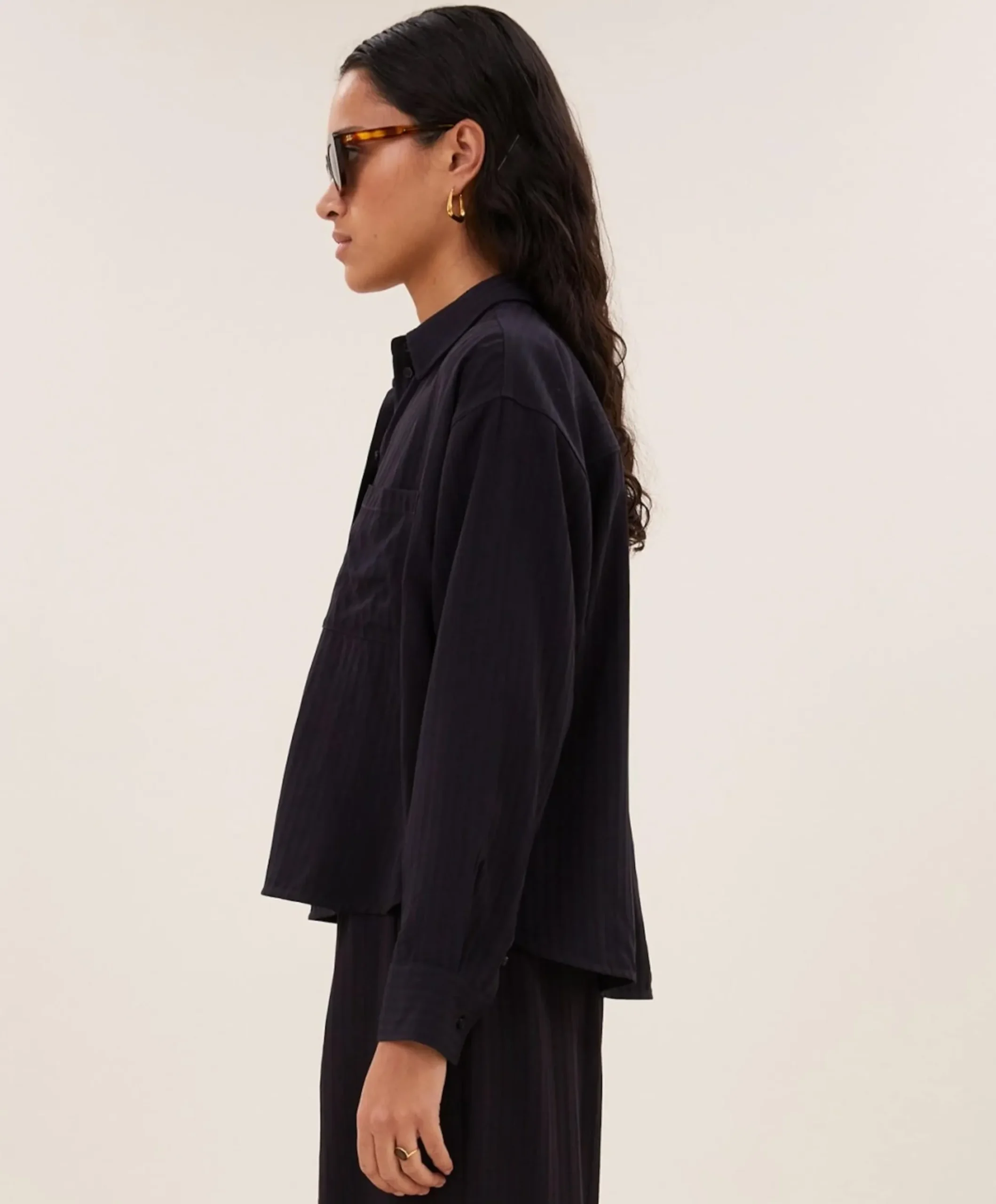 Dames blouse bordeaux