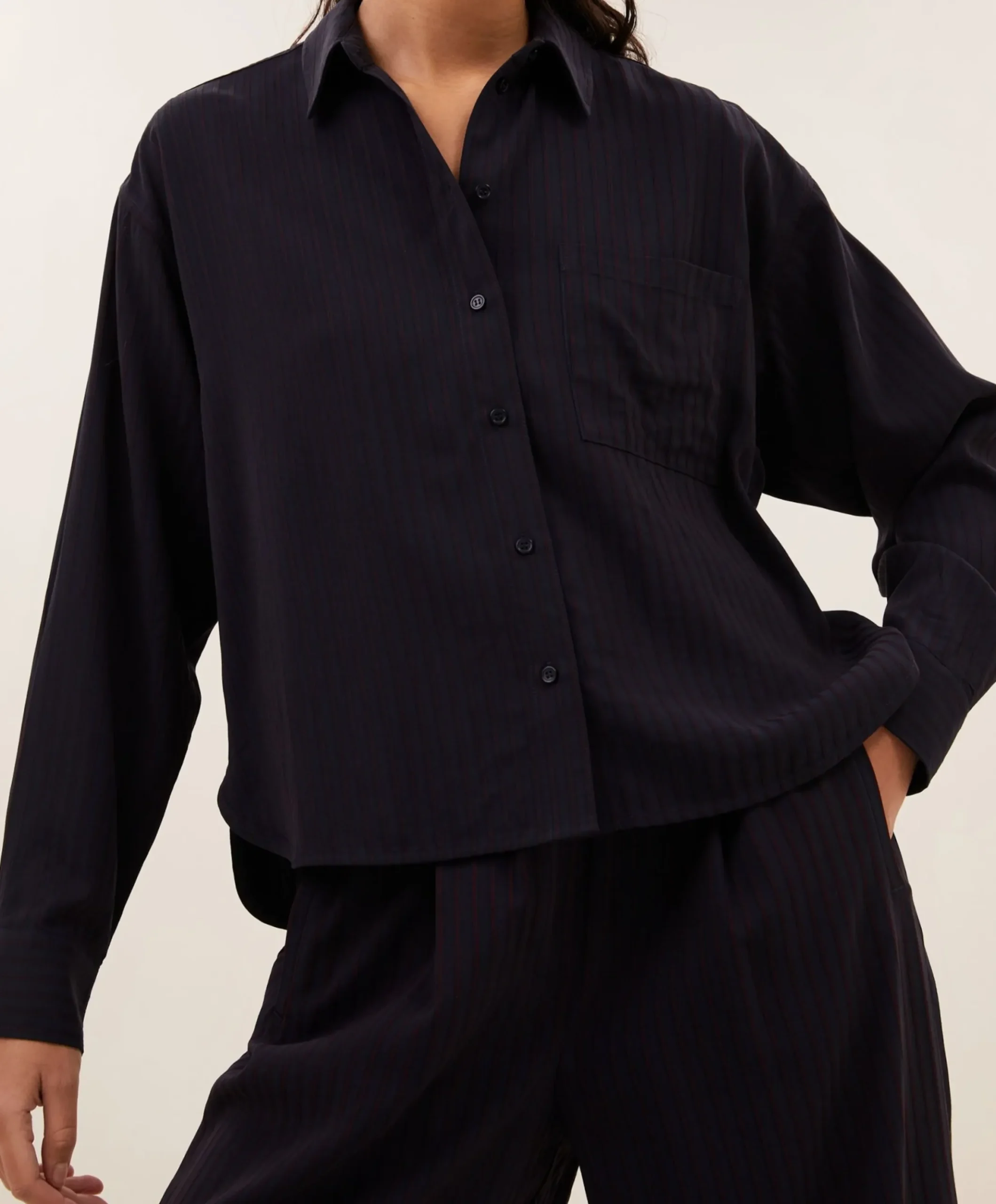 Dames blouse bordeaux