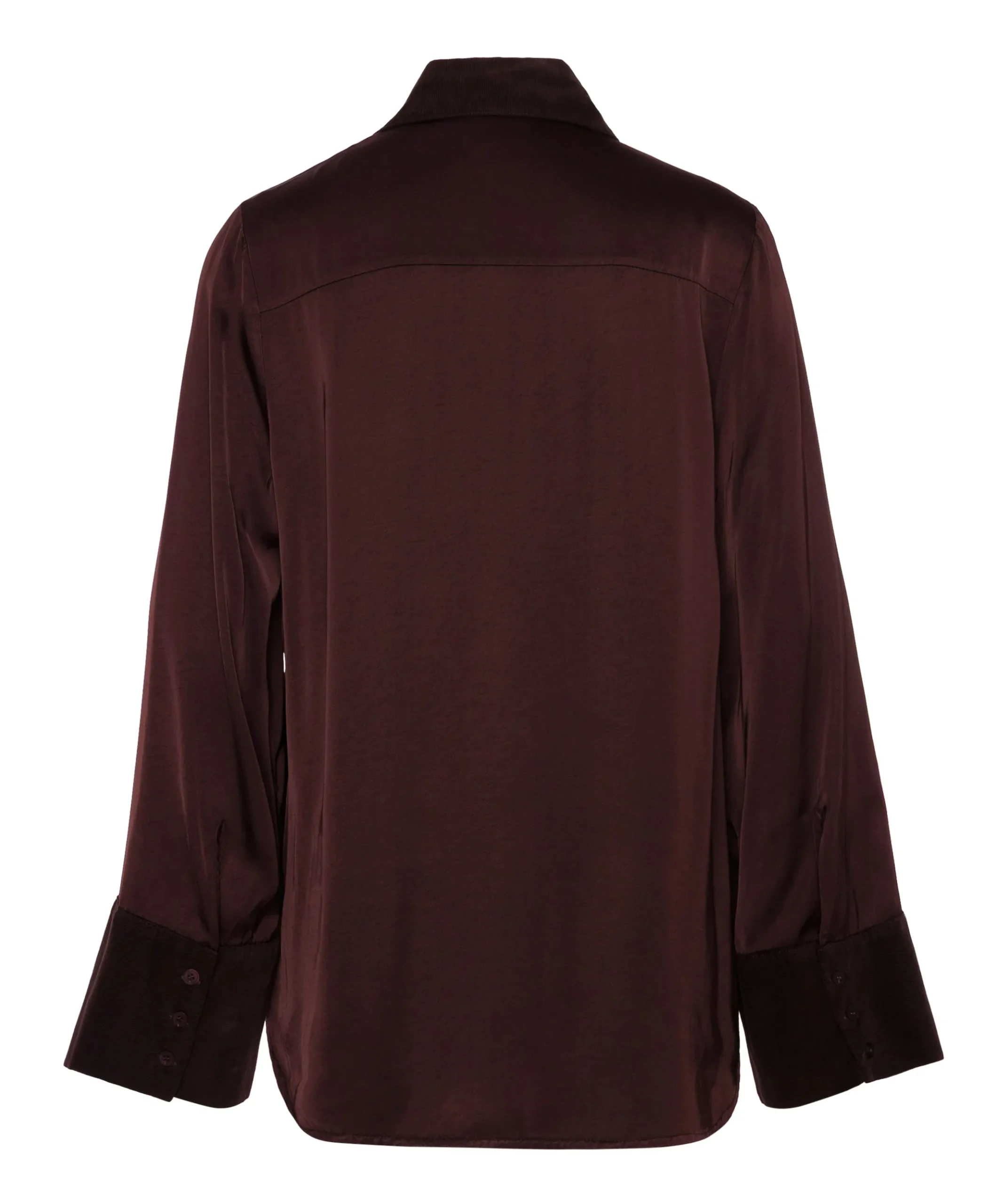 Dames blouse bordeaux