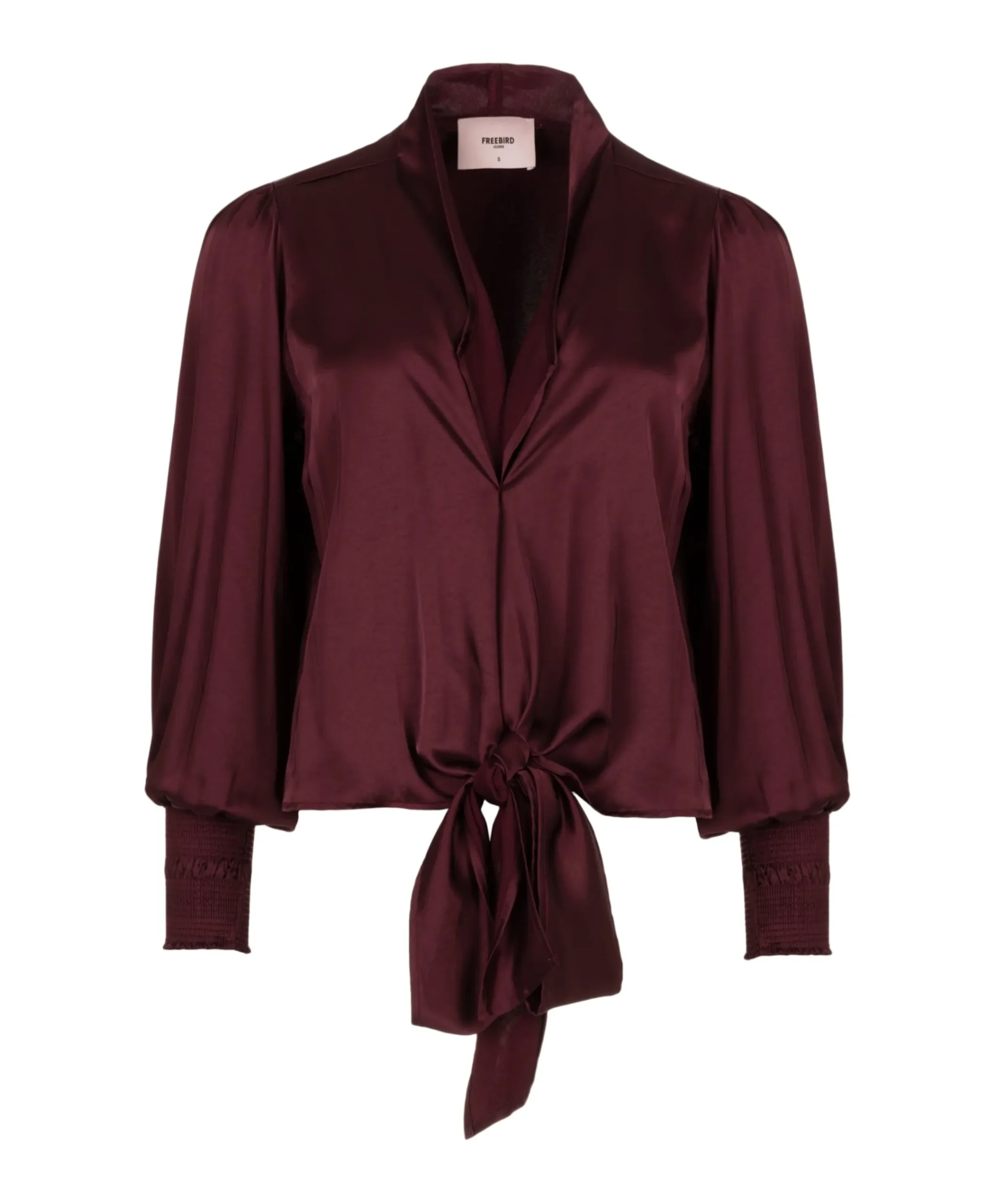 Dames blouse bordeaux