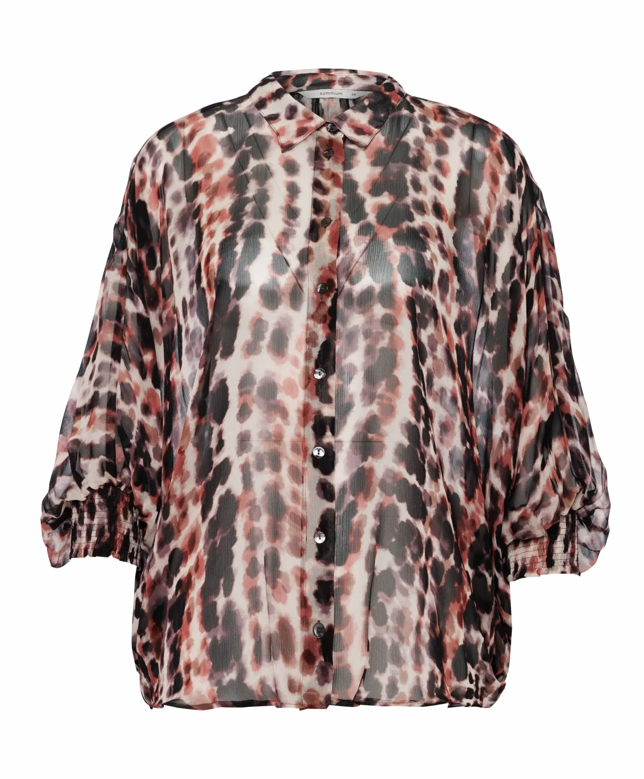 Dames blouse bordeaux