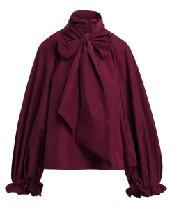 Dames blouse bordeaux