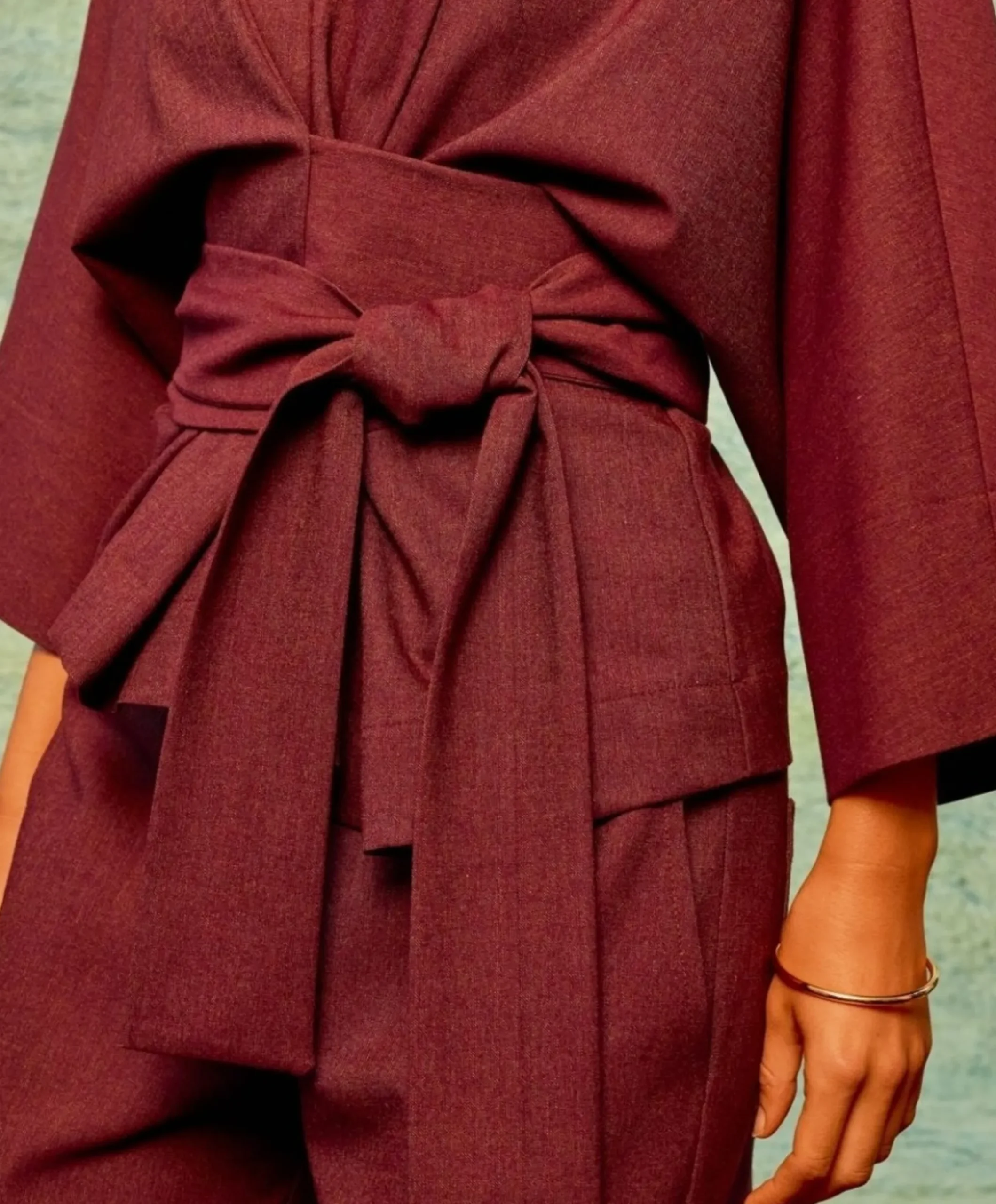 Dames blouse bordeaux