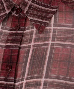 Dames blouse bordeaux